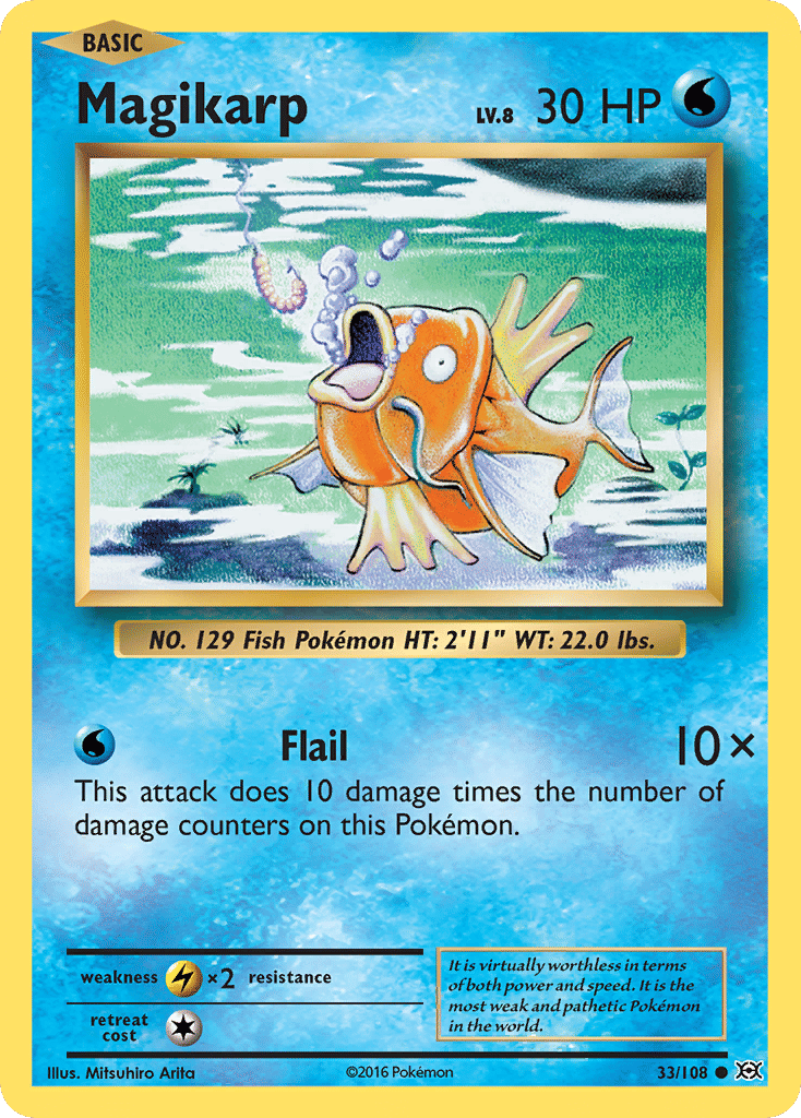 Magikarp — XY - Evolutions — Pokemon