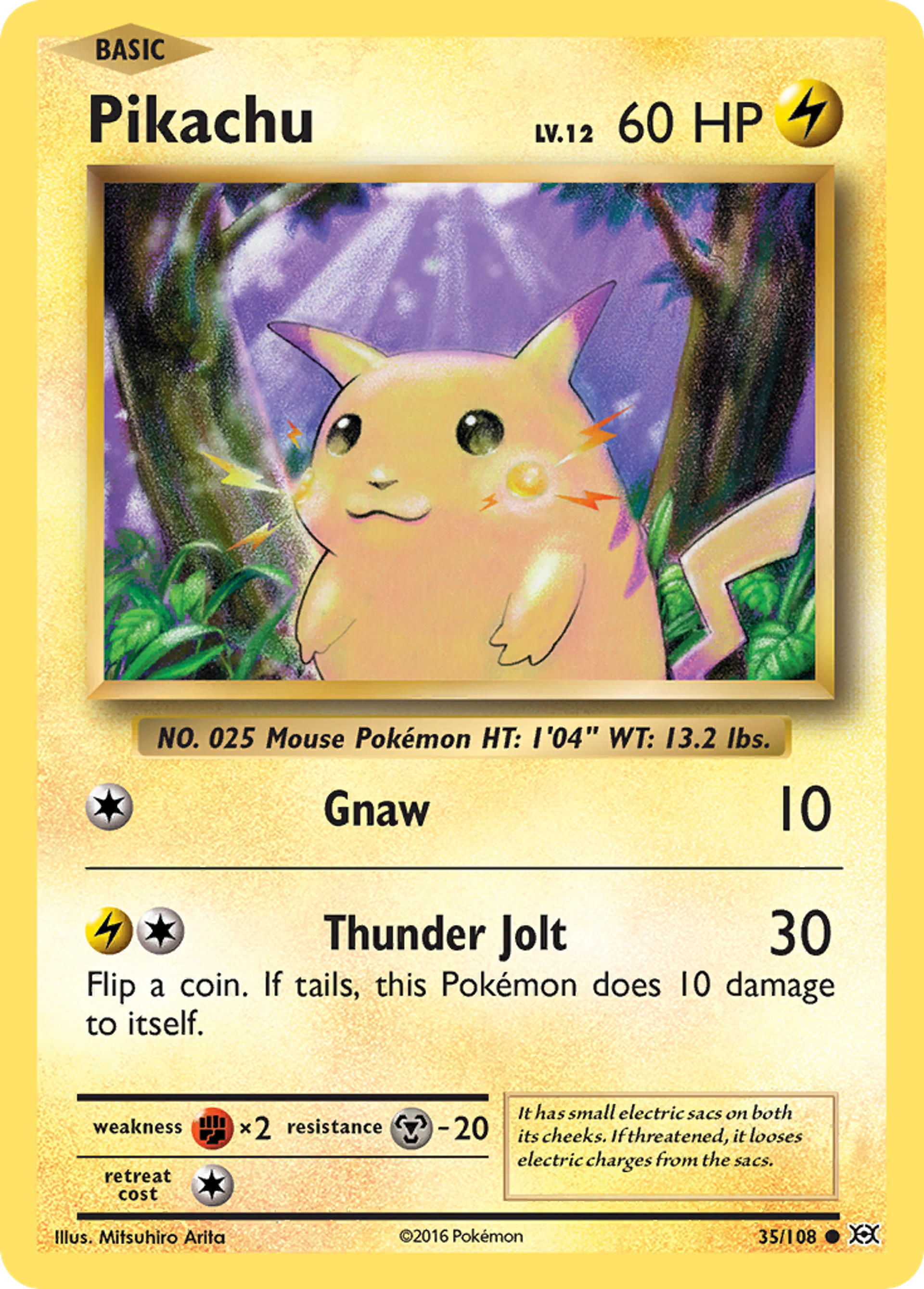 Pikachu — XY - Evolutions — Pokemon