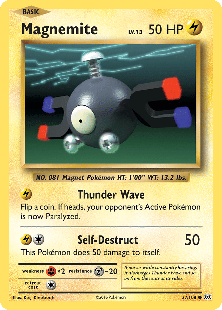 Magnemite — XY - Evolutions — Pokemon