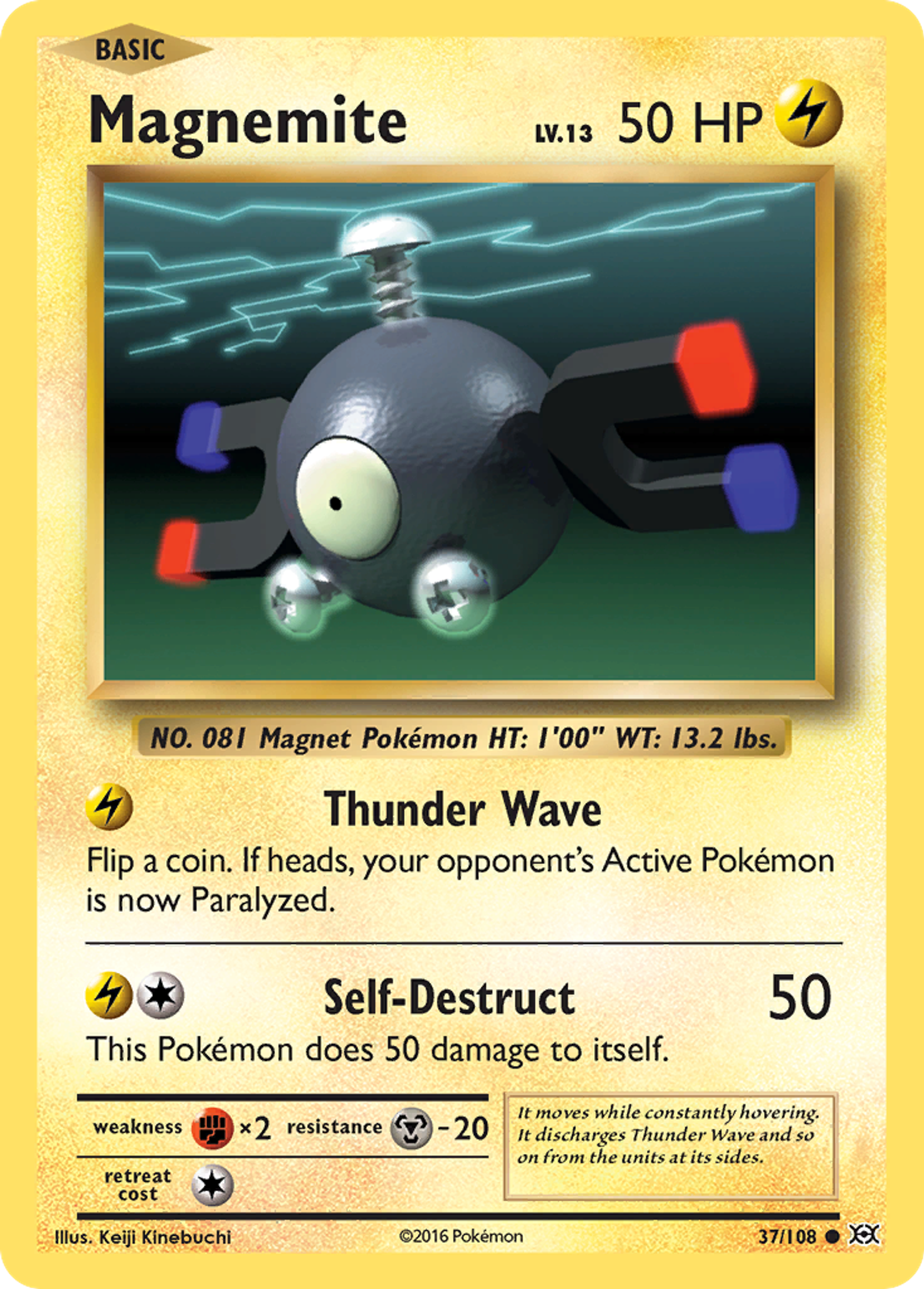 Magnemite — XY - Evolutions — Pokemon