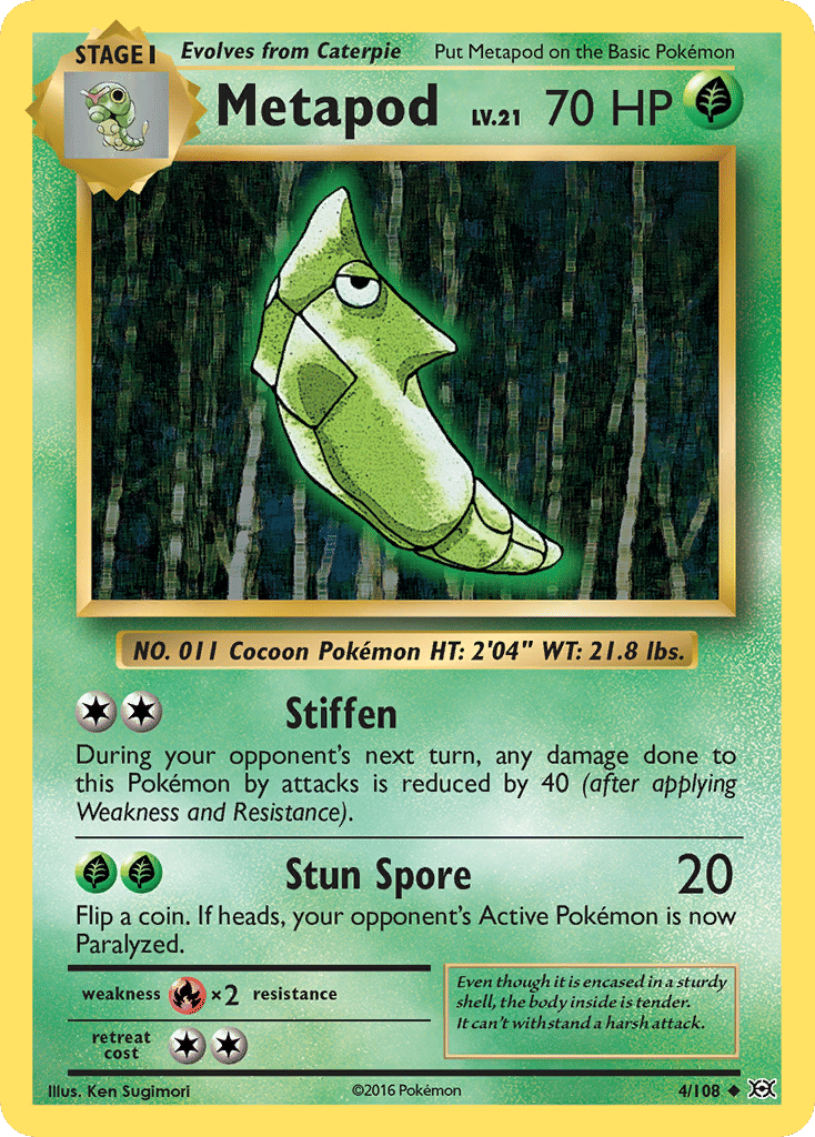 Metapod — XY - Evolutions — Pokemon