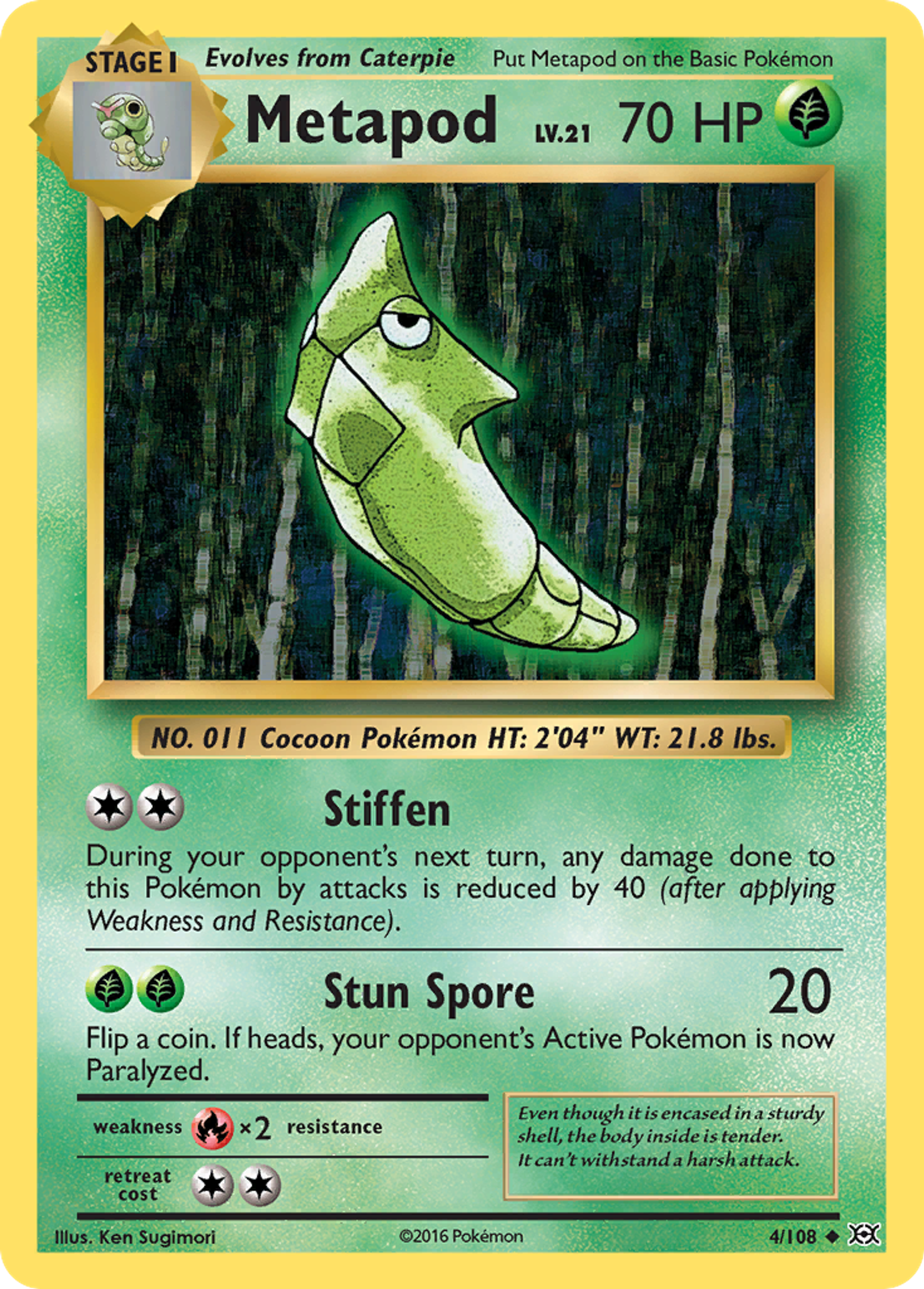 Metapod — XY - Evolutions — Pokemon