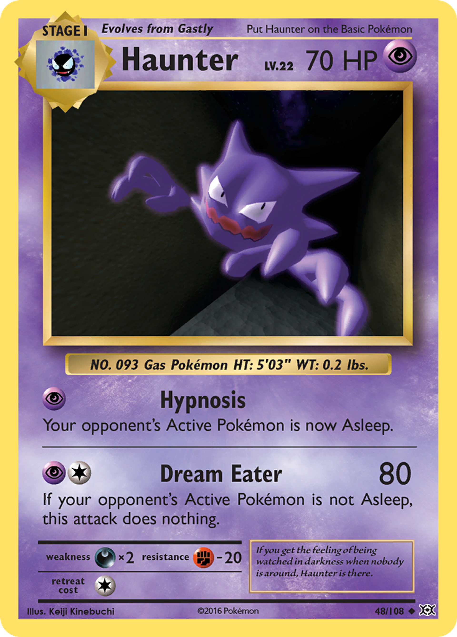 Haunter — XY - Evolutions — Pokemon
