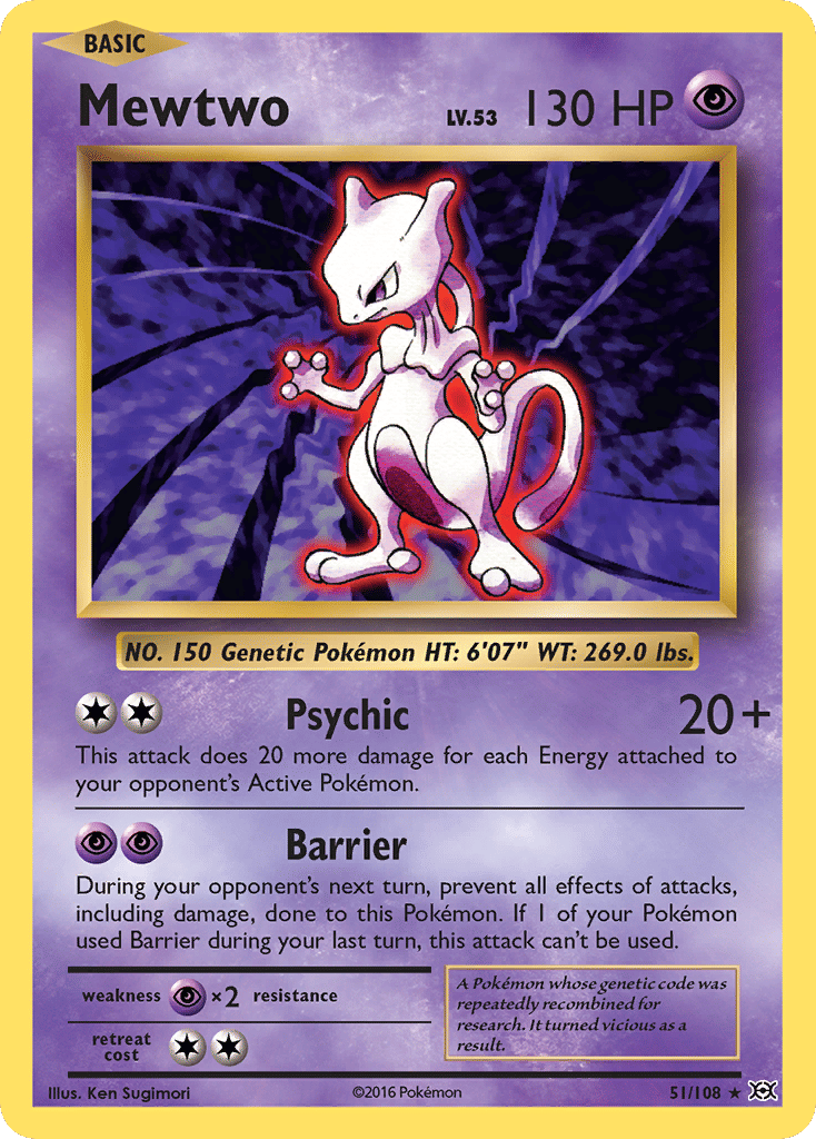 Mewtwo — XY - Evolutions — Pokemon