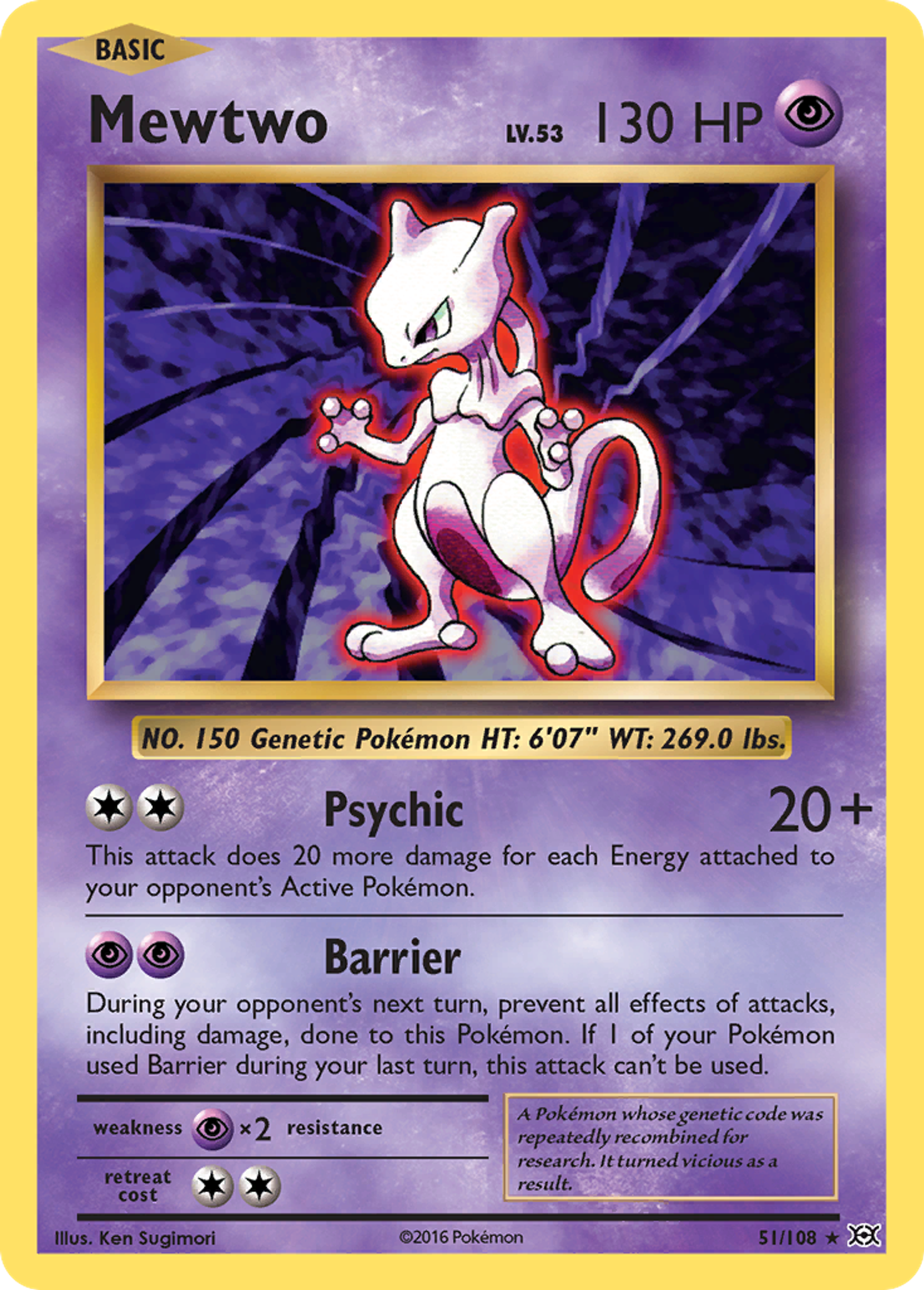Mewtwo — XY - Evolutions — Pokemon