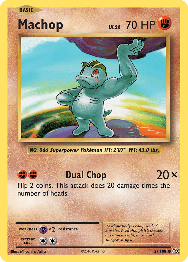 Machop — XY - Evolutions — Pokemon