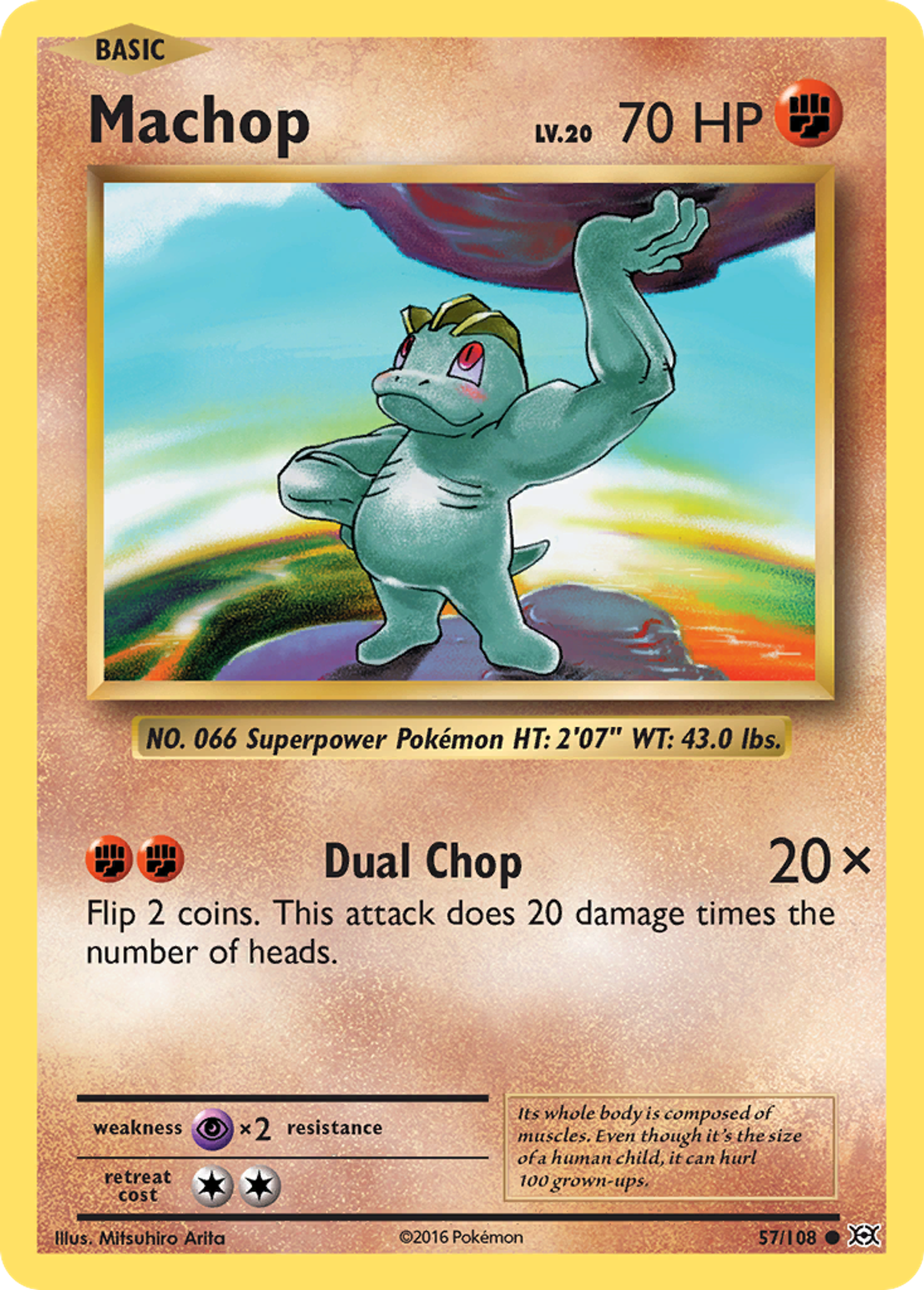 Machop — XY - Evolutions — Pokémon
