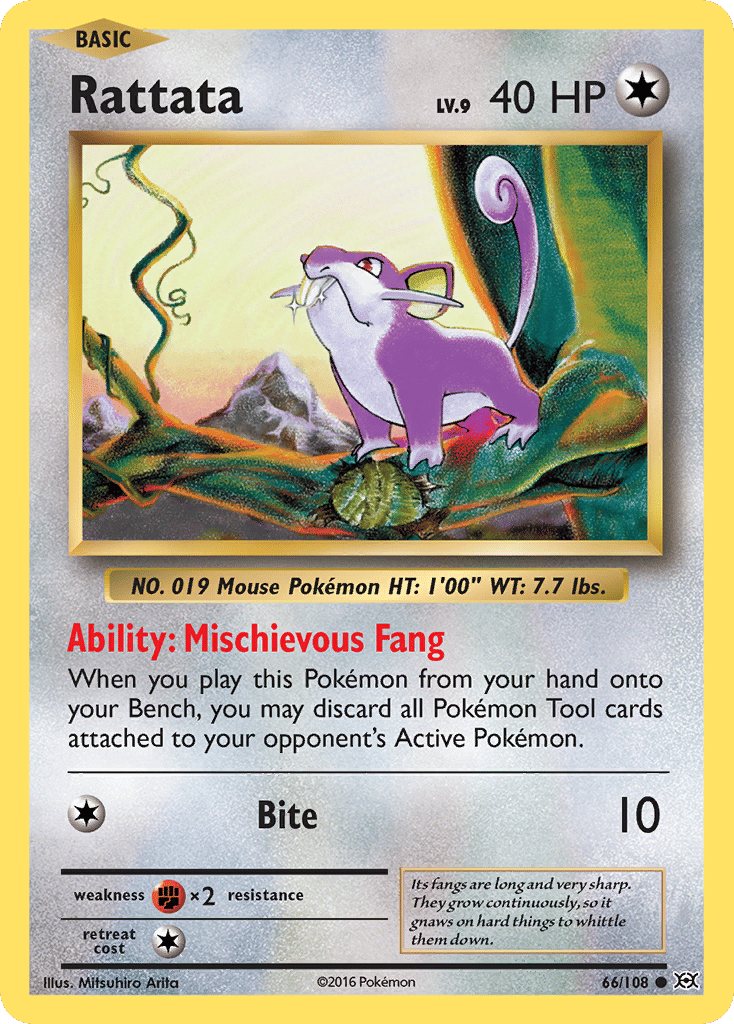 Rattata — XY - Evolutions — Pokemon