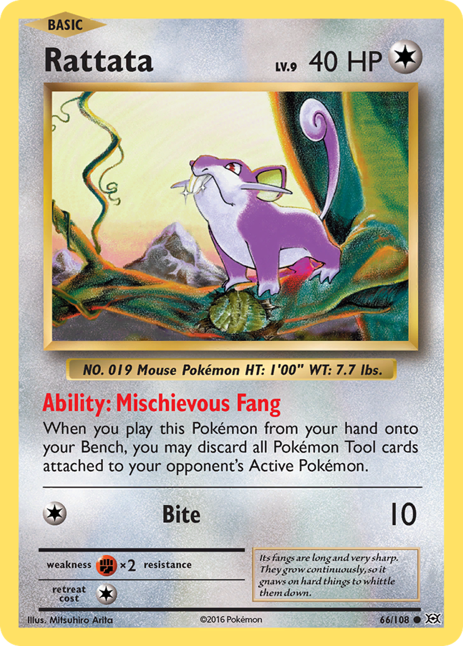 Rattata — XY - Evolutions — Pokemon