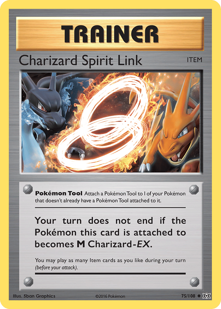Charizard Spirit Link — XY - Evolutions — Pokemon