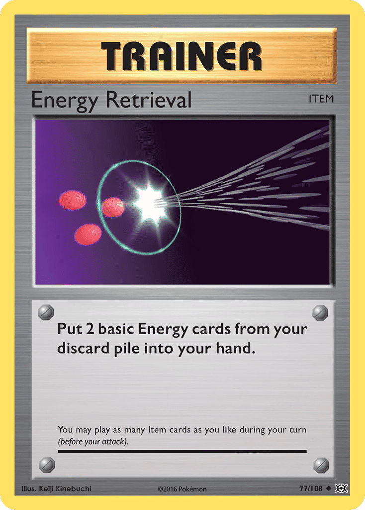 Récupération d'Énergie — XY - Evolutions — Pokemon