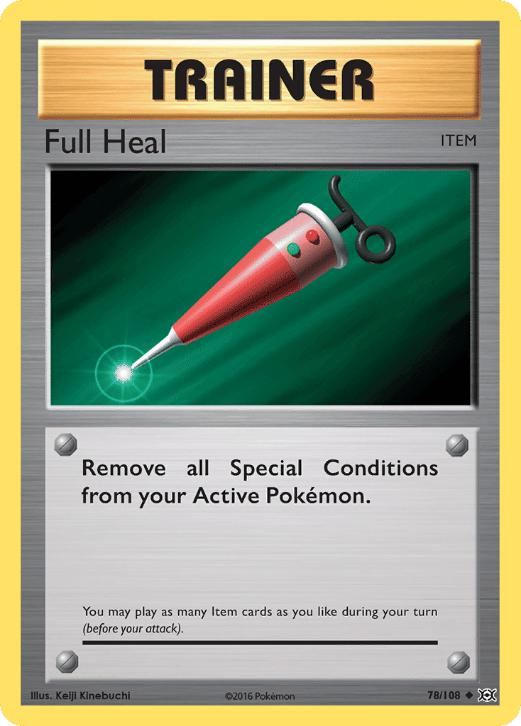 Full Heal — XY - Evolutions — Pokemon