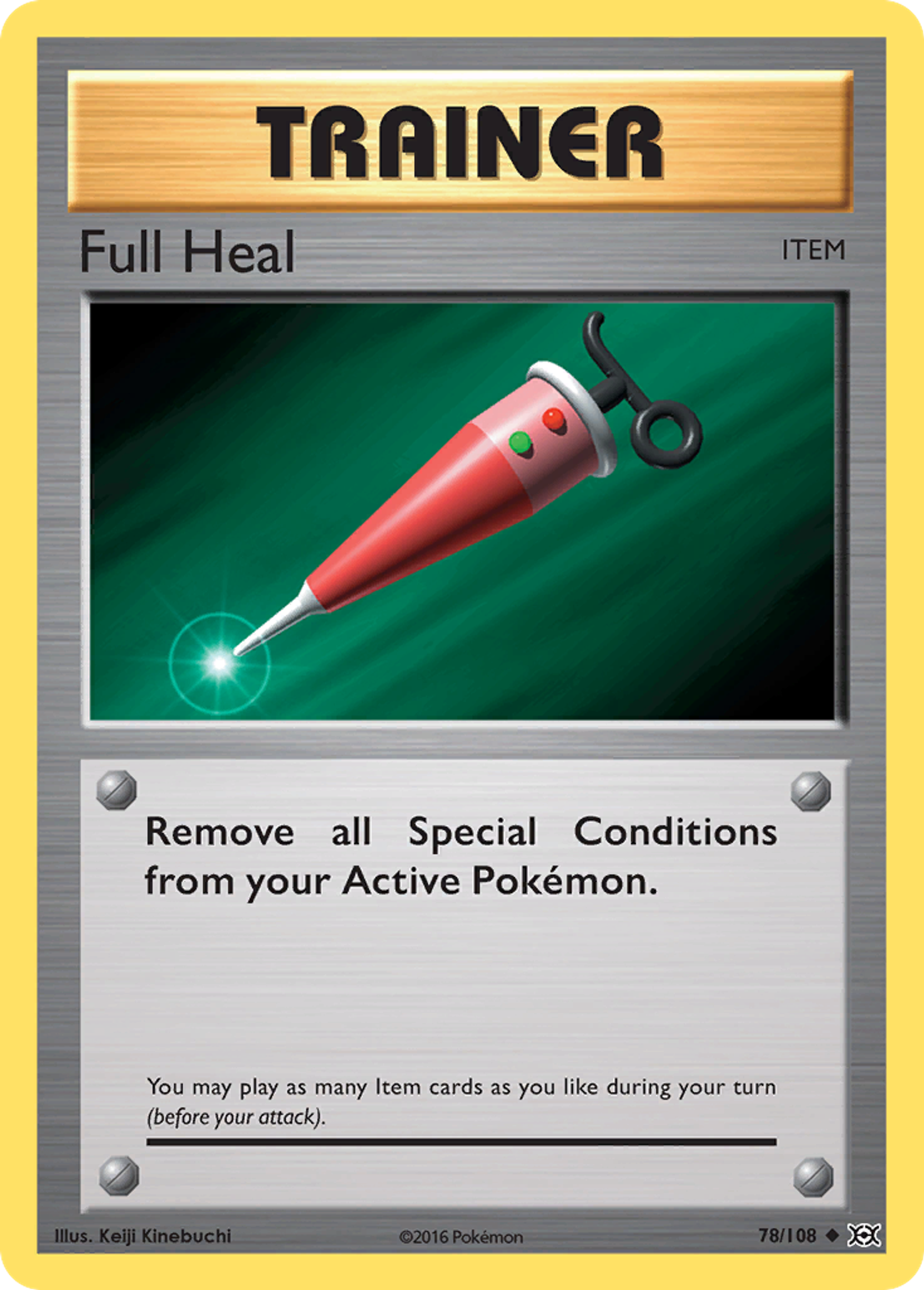 Full Heal — XY - Evolutions — Pokemon