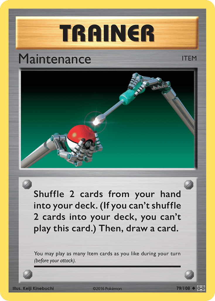 Maintenance — XY - Evolutions — Pokemon
