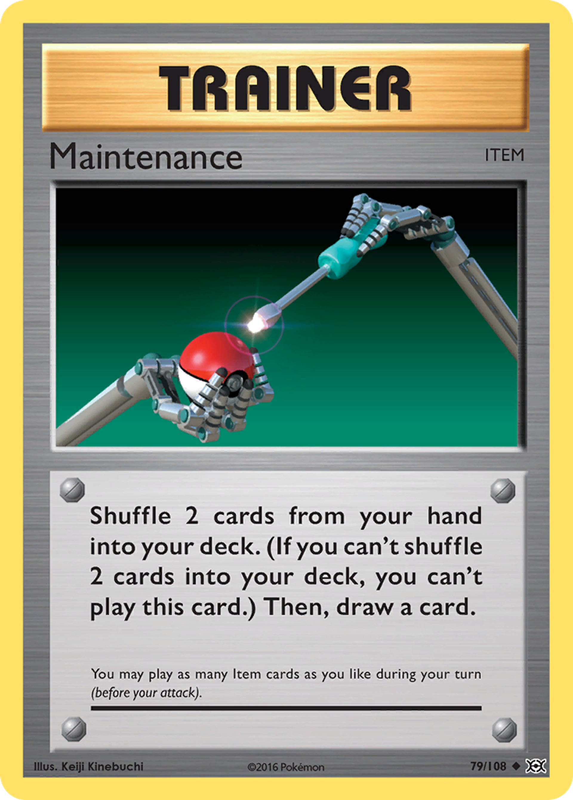 Maintenance — XY - Evolutions — Pokemon