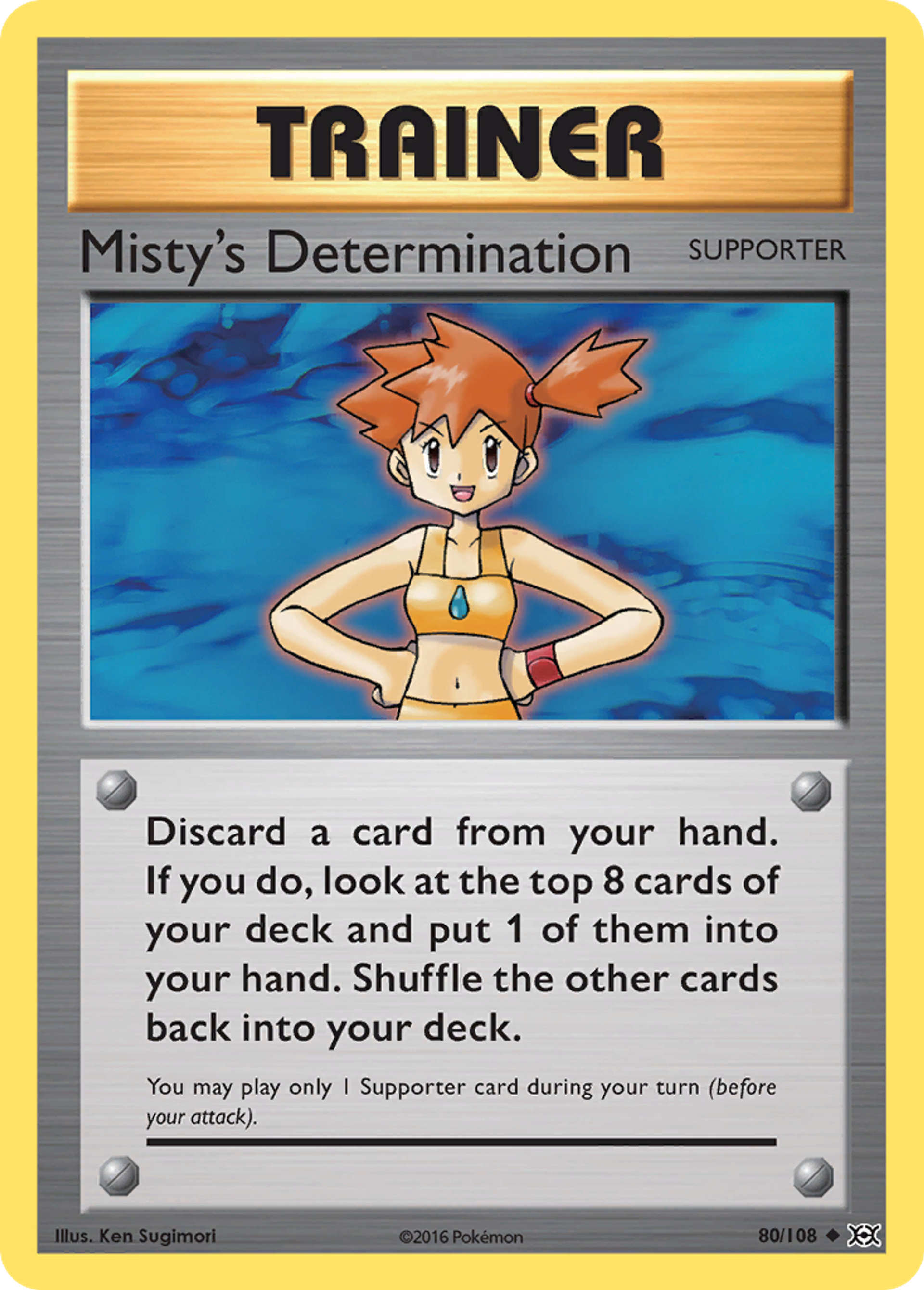 Misty's Determination — XY - Evolutions — Pokemon