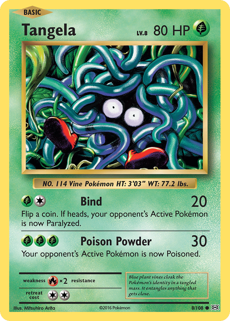 Tangela — XY - Evolutions — Pokemon