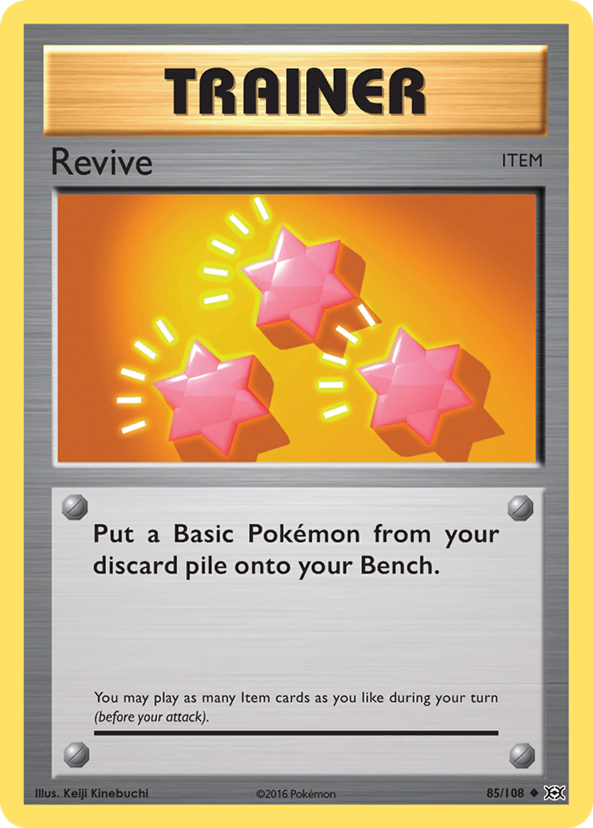 Revive — XY - Evolutions — Pokemon