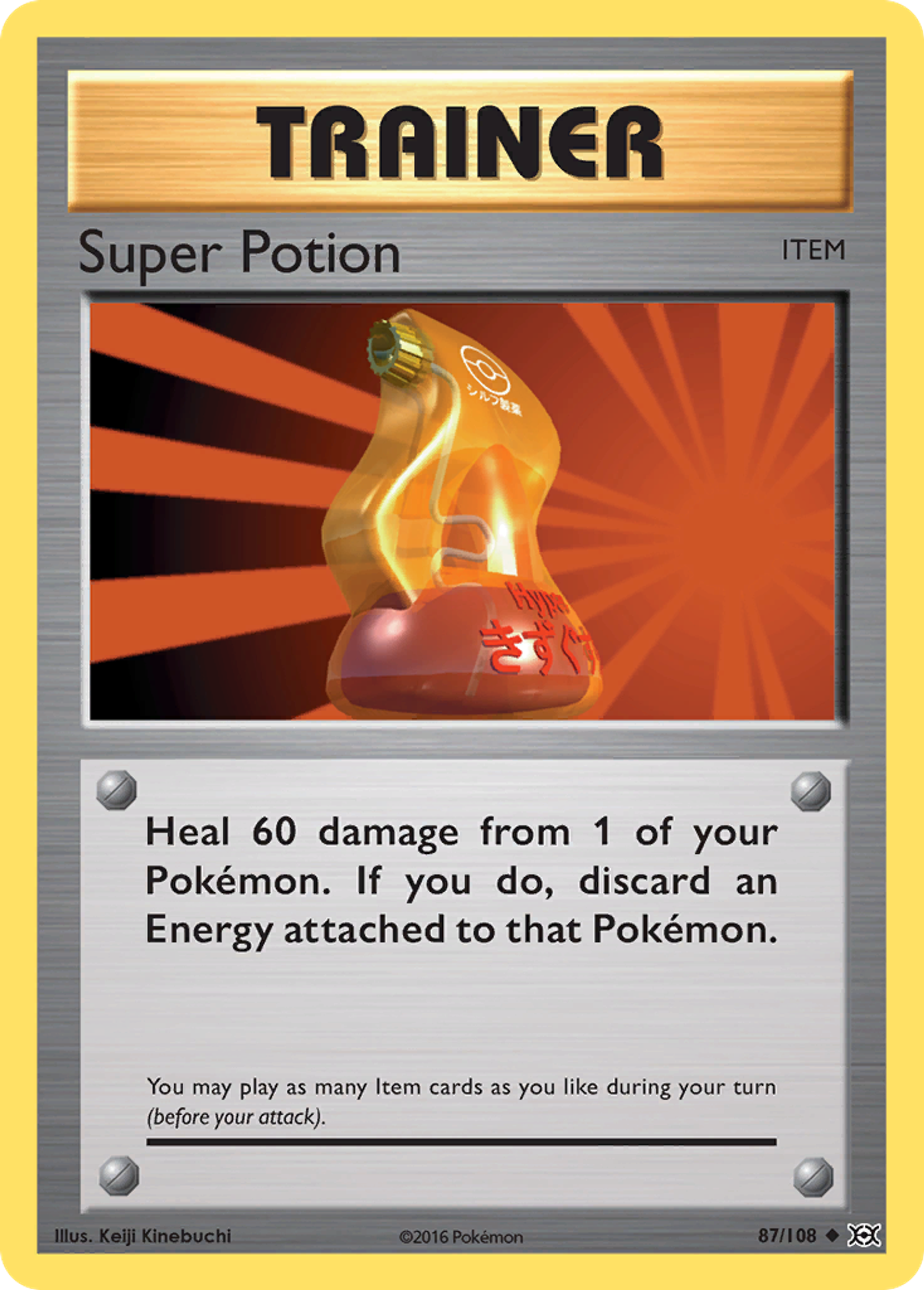 Super Potion — XY - Evolutions — Pokemon