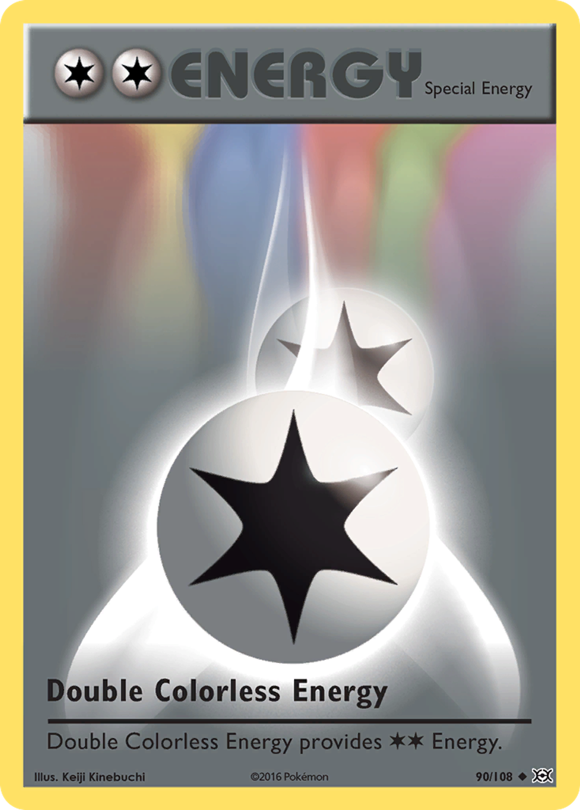 Double Colorless Energy — XY - Evolutions — Pokemon