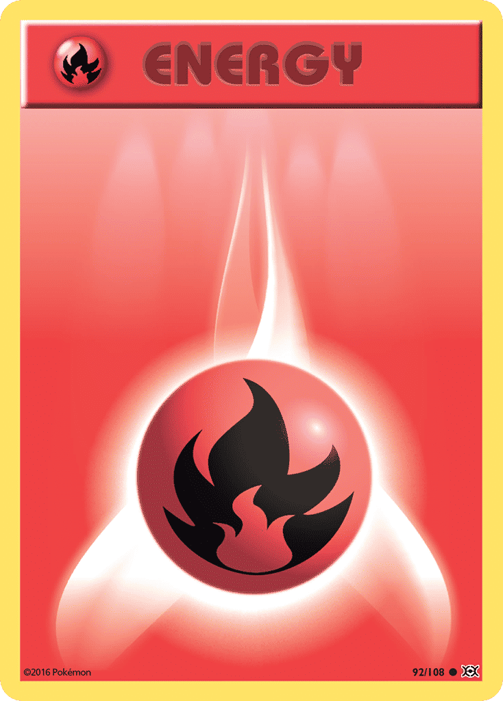 Fire Energy — XY - Evolutions — Pokemon