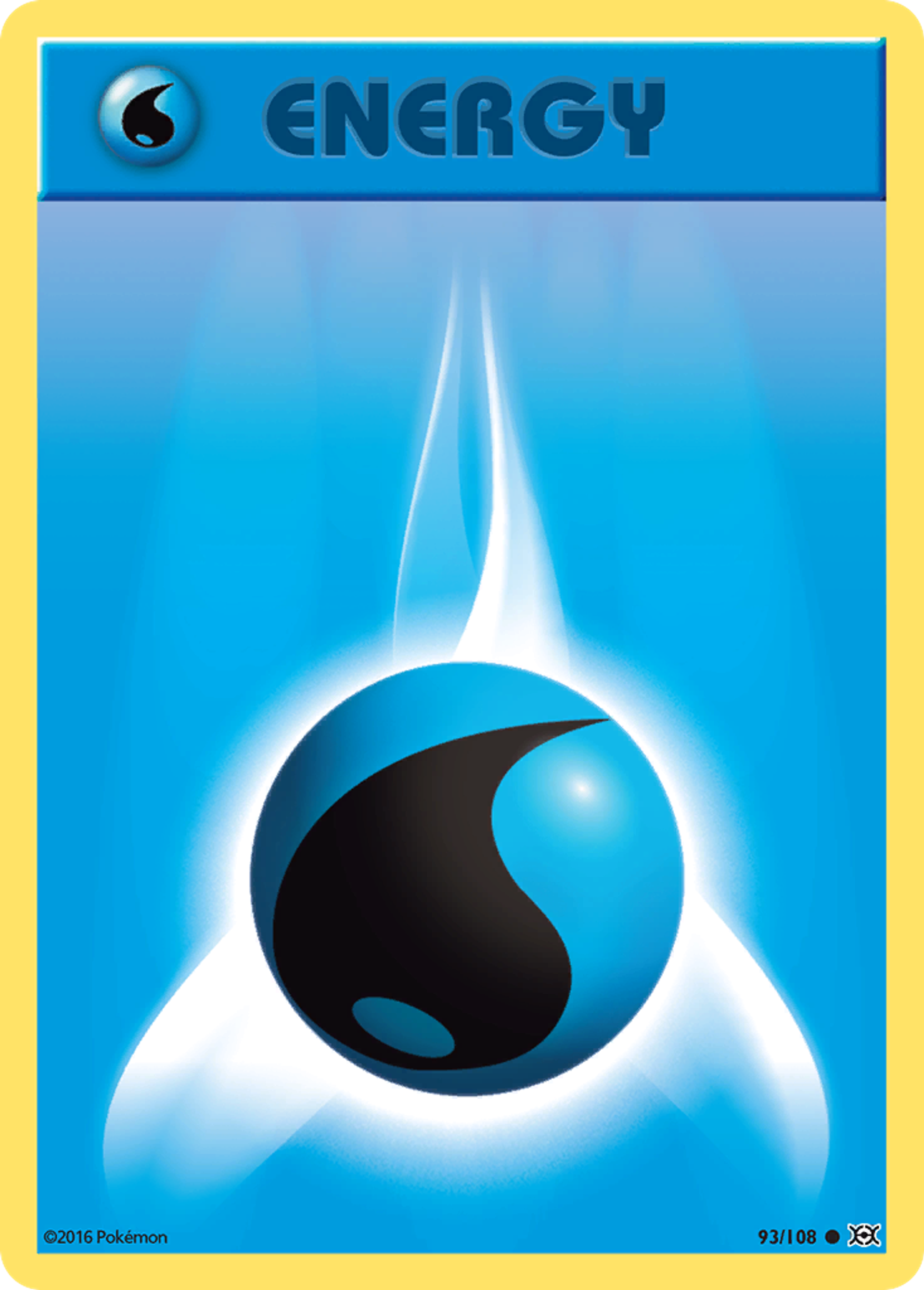 Water Energy — XY - Evolutions — Pokemon