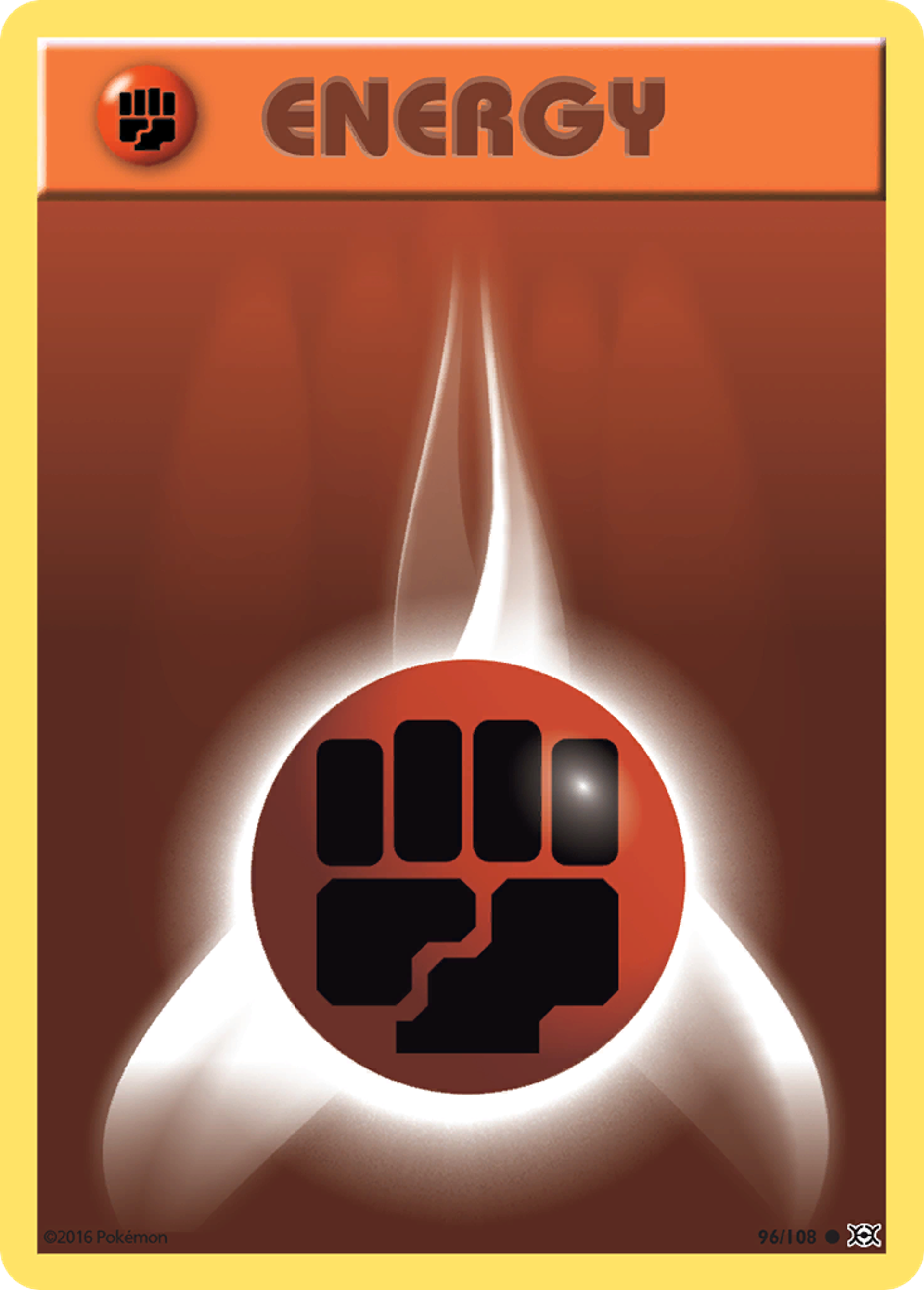 Fighting Energy — XY - Evolutions — Pokemon