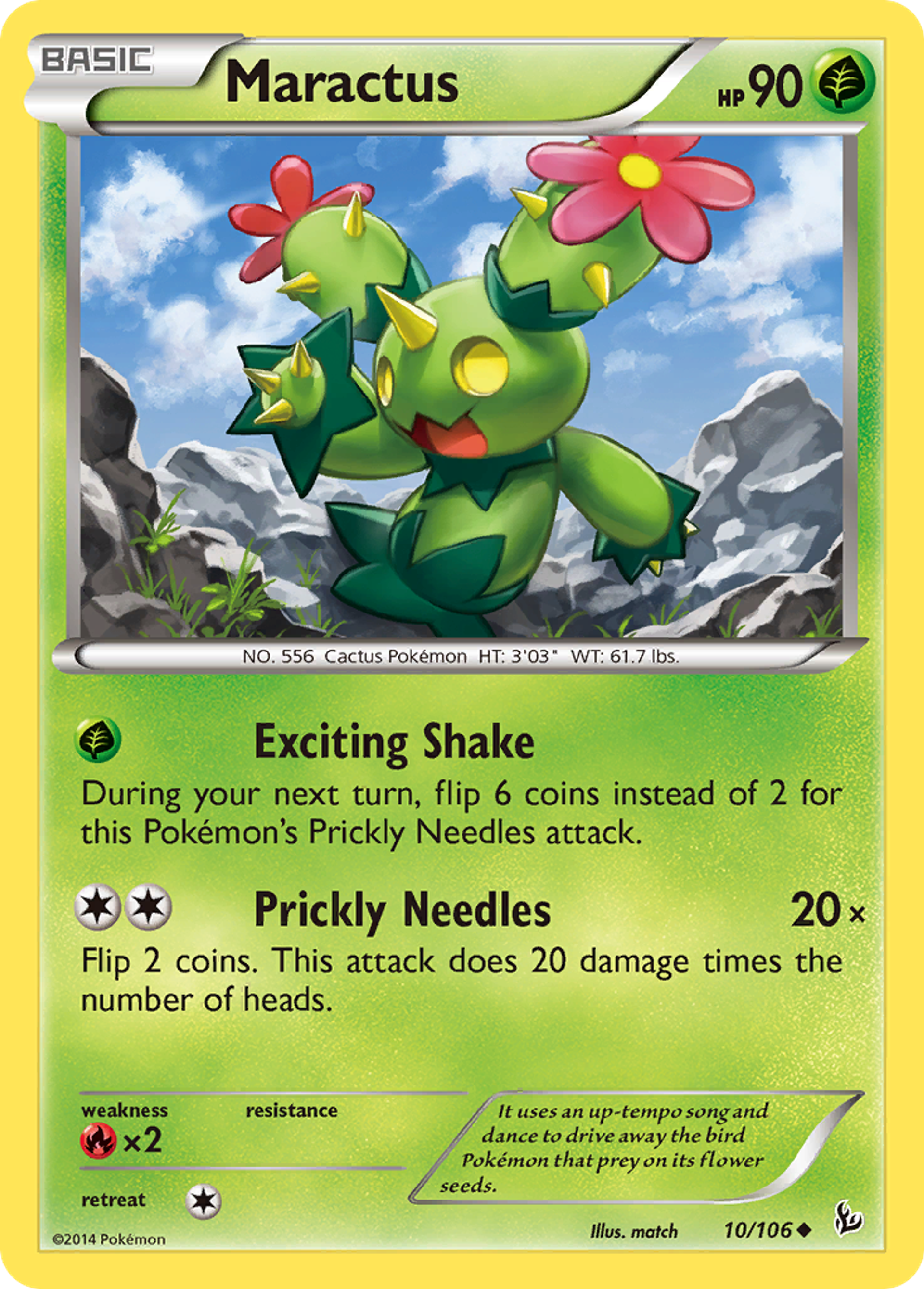 Maracachi — XY - Flashfire — Pokemon