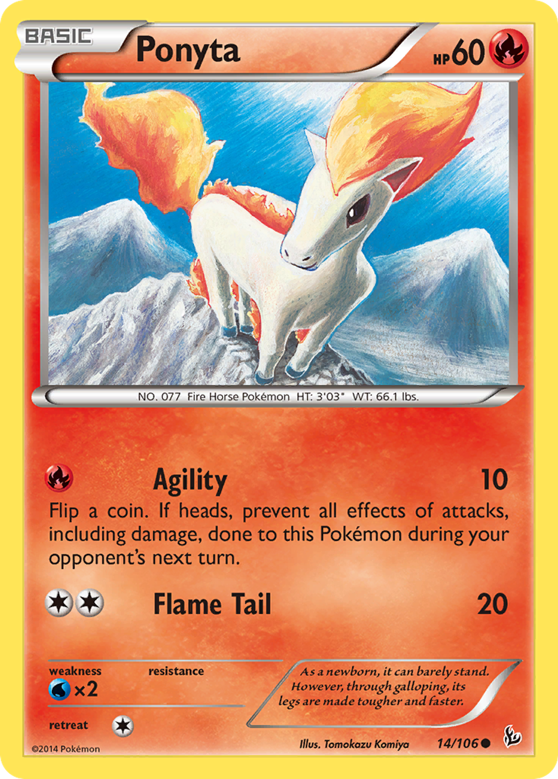Ponyta — XY - Flashfire — Pokemon