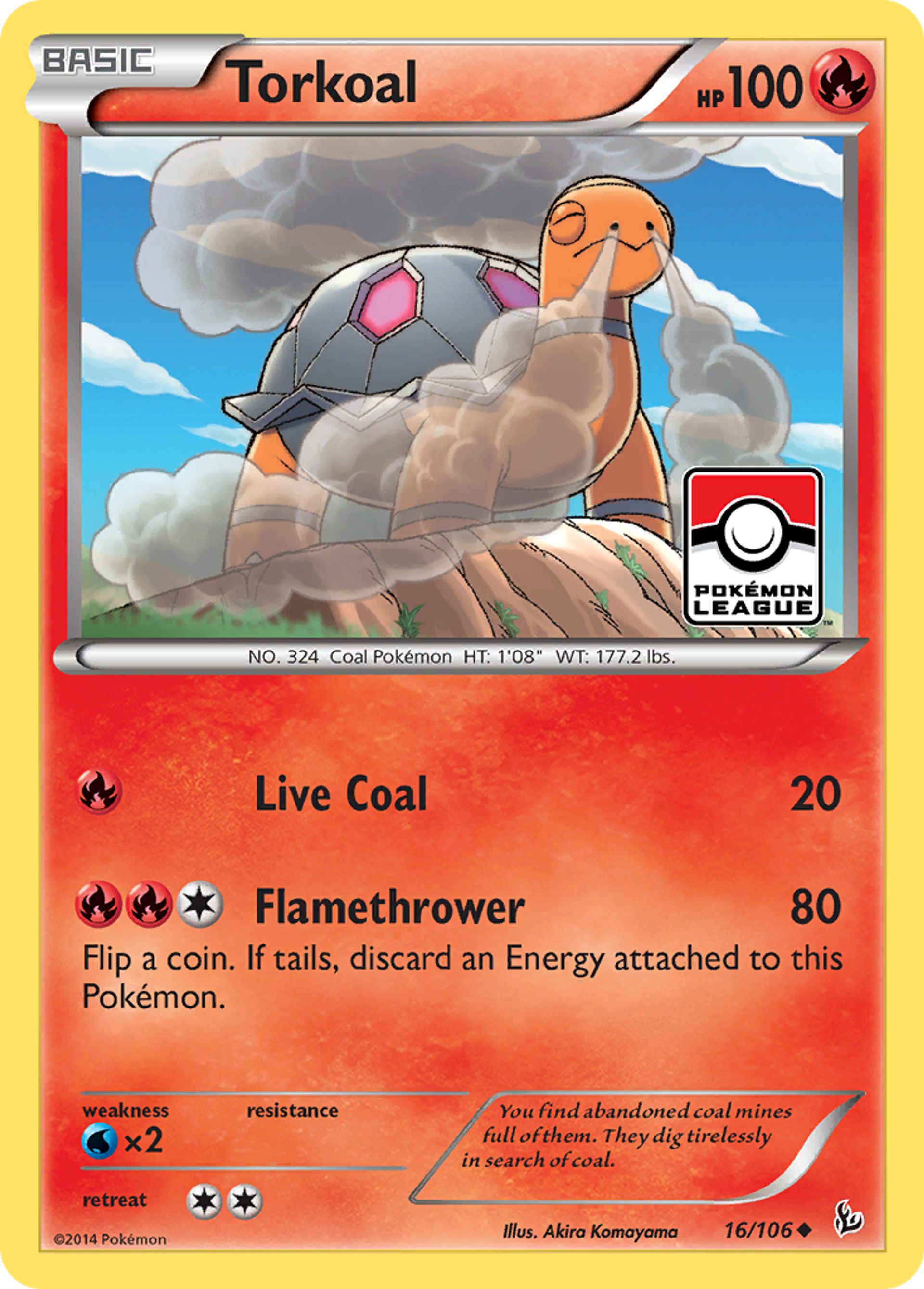 Torkoal — XY - Flashfire — Pokemon