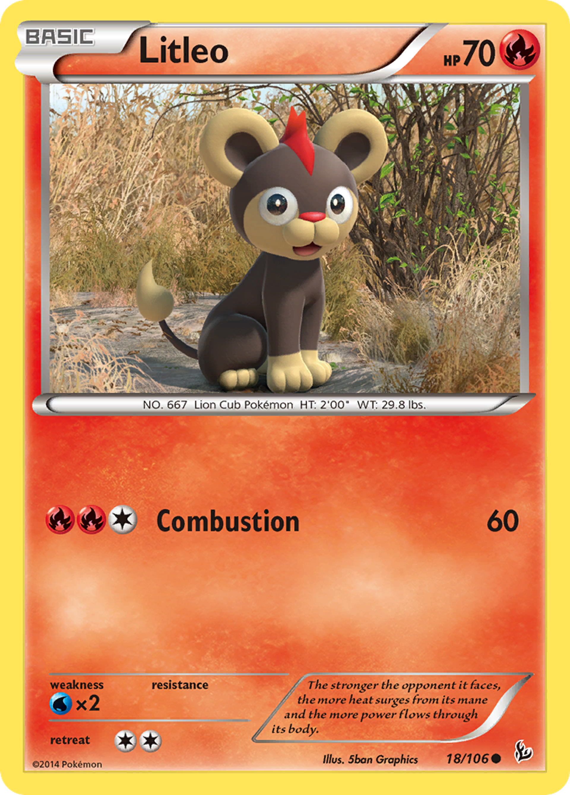 Hélionceau — XY - Flashfire — Pokemon