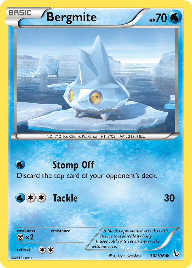 Bergmite — XY - Flashfire — Pokemon