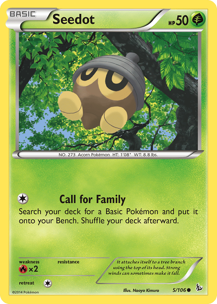 Seedot — XY - Flashfire — Pokemon