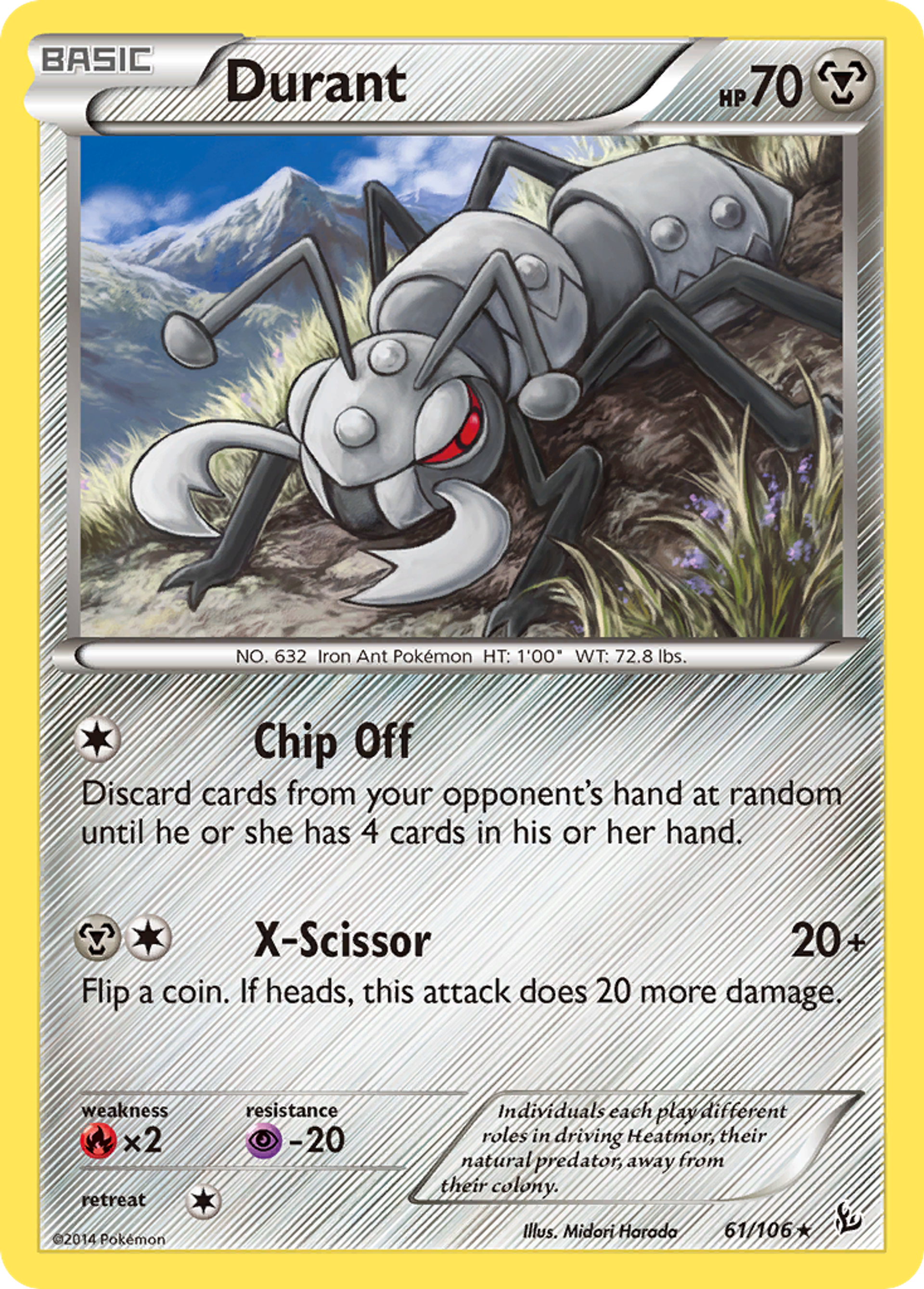 Durant — XY - Flashfire — Pokemon