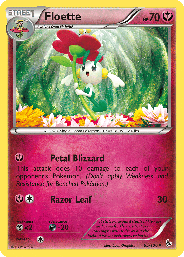 Floette — XY - Flashfire — Pokemon
