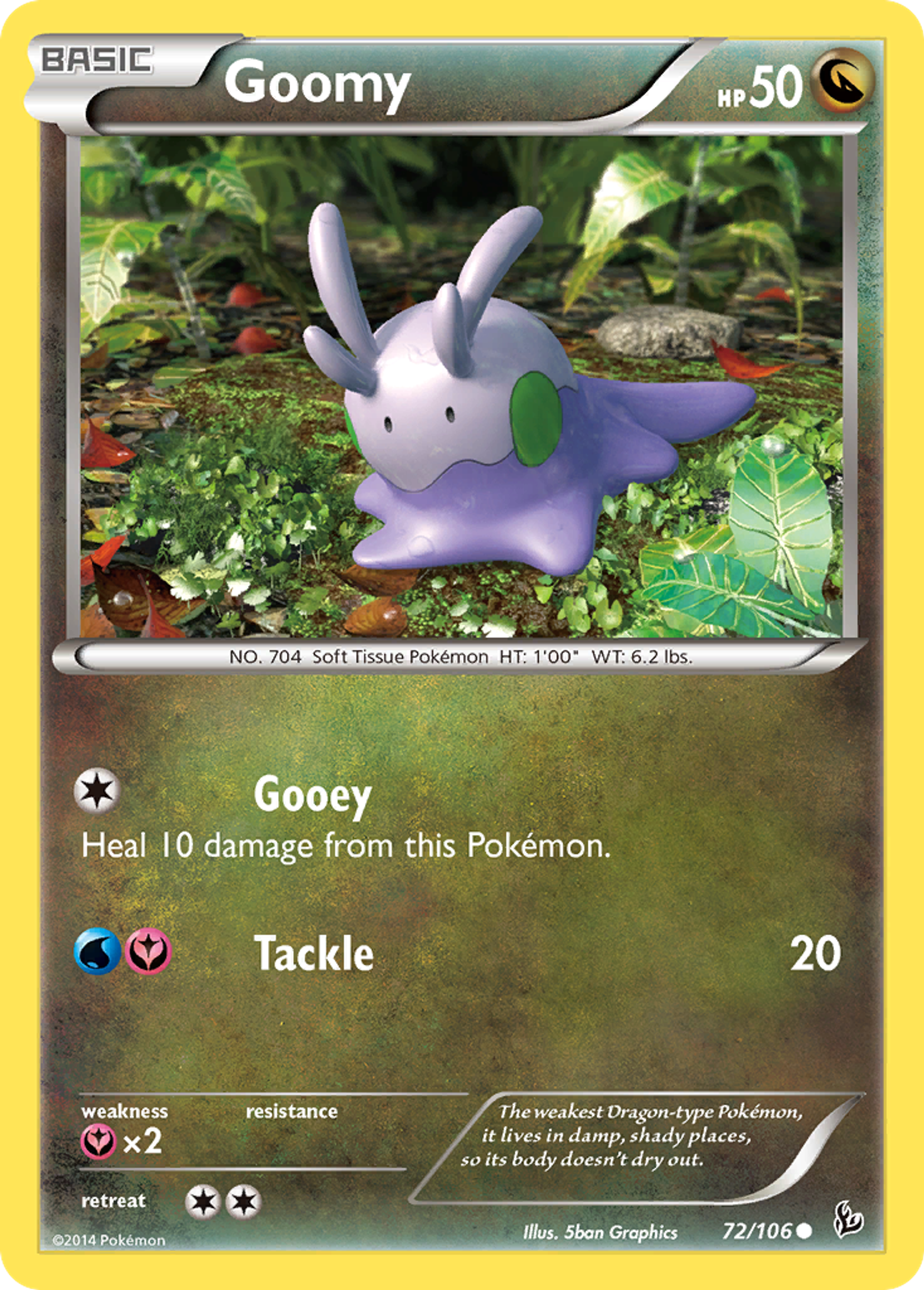 Goomy — XY - Flashfire — Pokemon