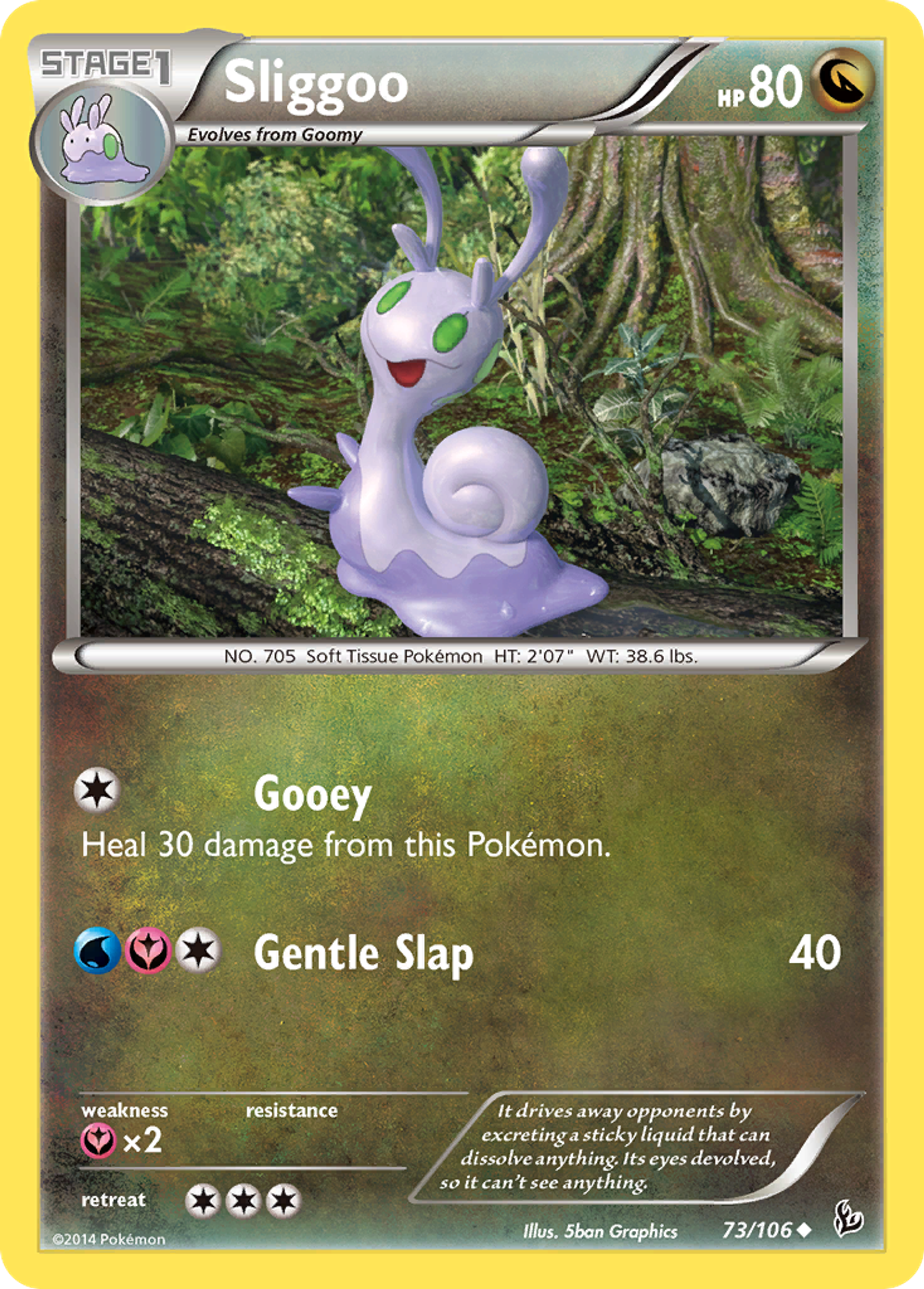 Sliggoo — XY - Flashfire — Pokemon