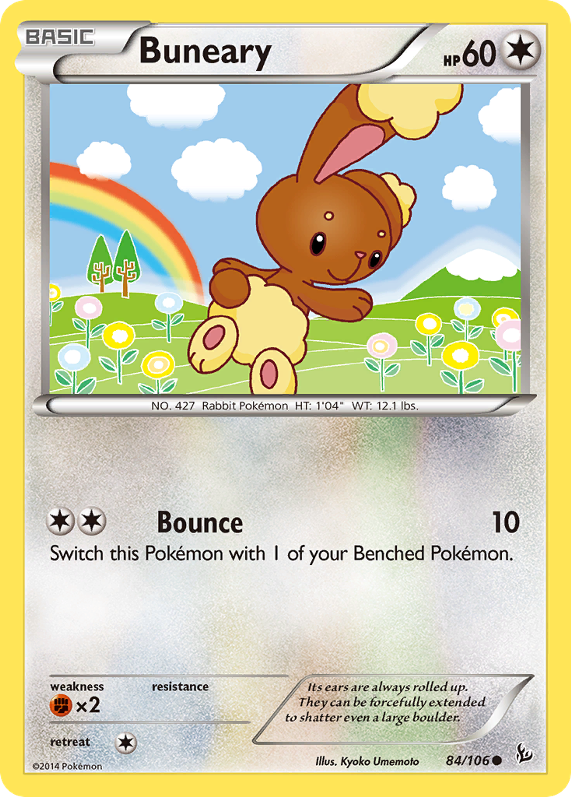 Buneary — XY - Flashfire — Pokemon