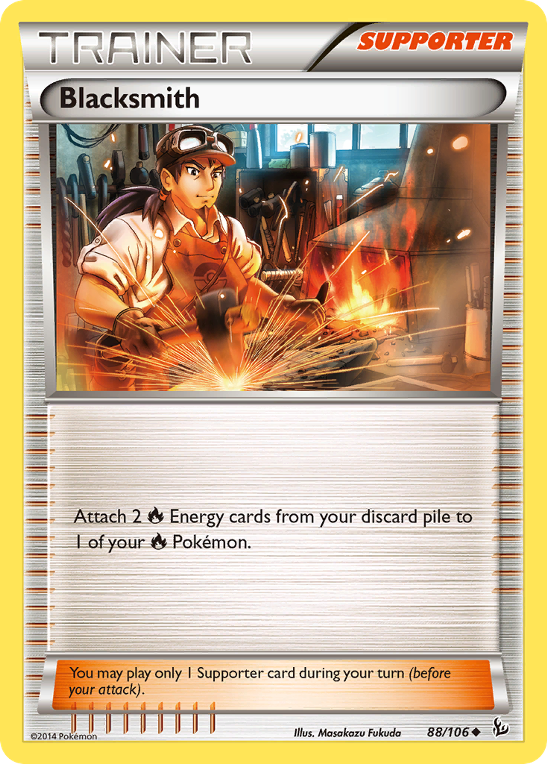 Blacksmith — XY - Flashfire — Pokemon