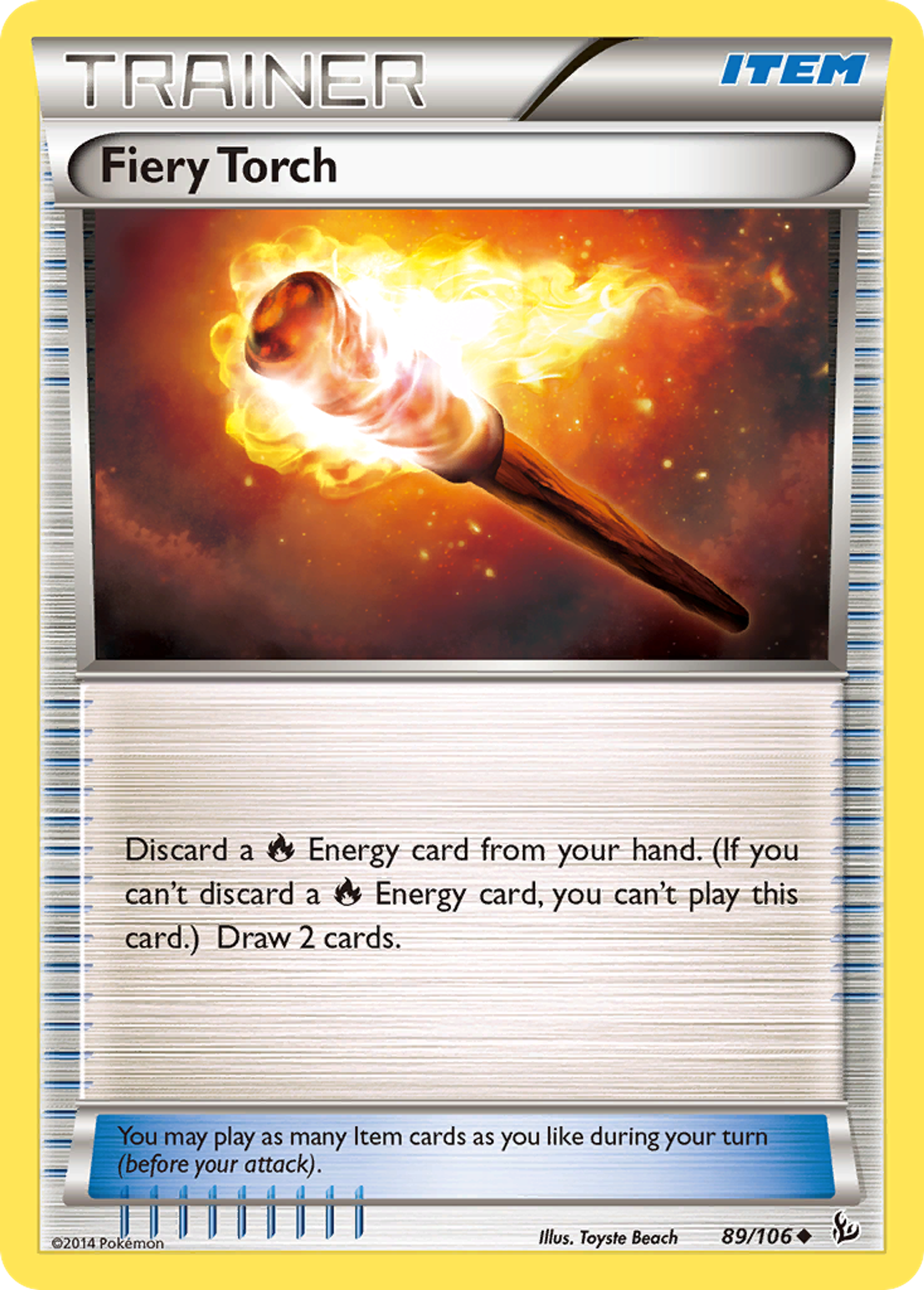 Fiery Torch — XY - Flashfire — Pokemon