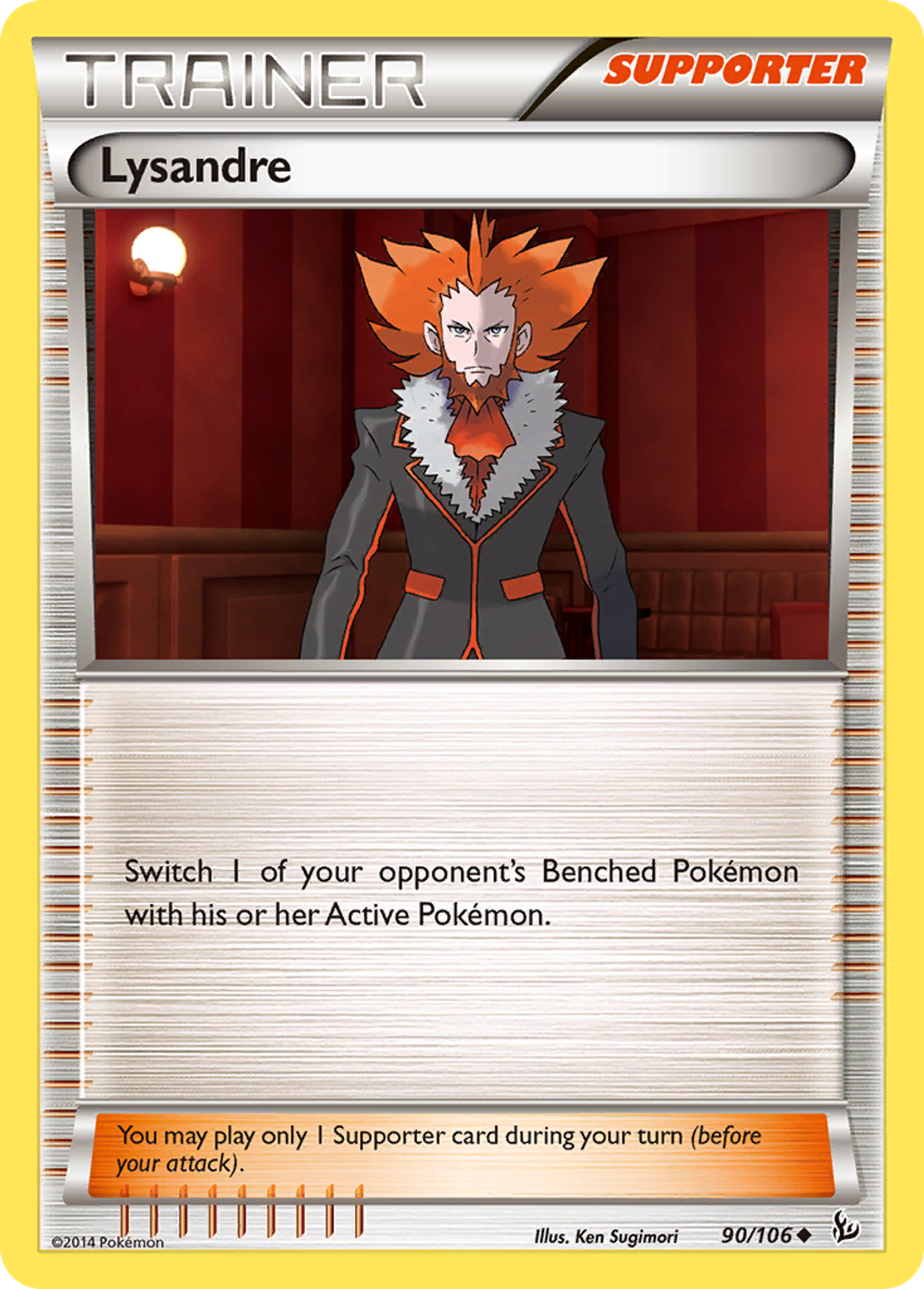 Lysandre — XY - Flashfire — Pokemon