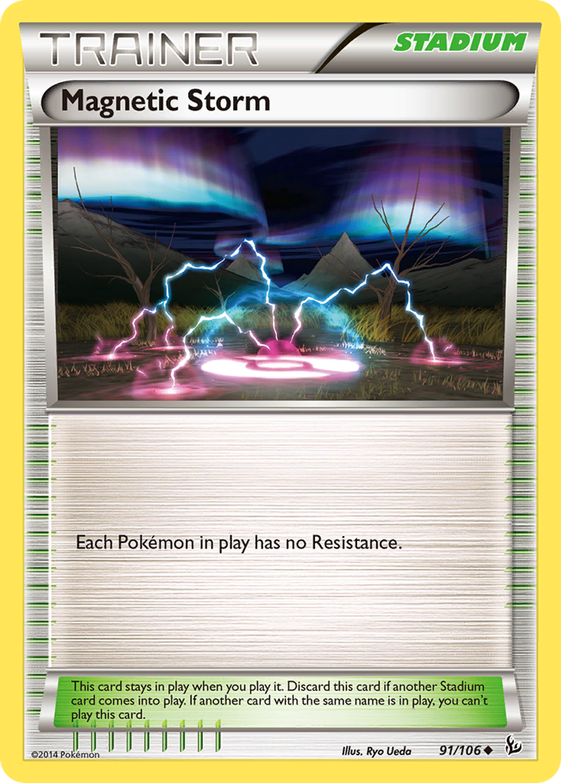Tempête Magnétique — XY - Flashfire — Pokémon