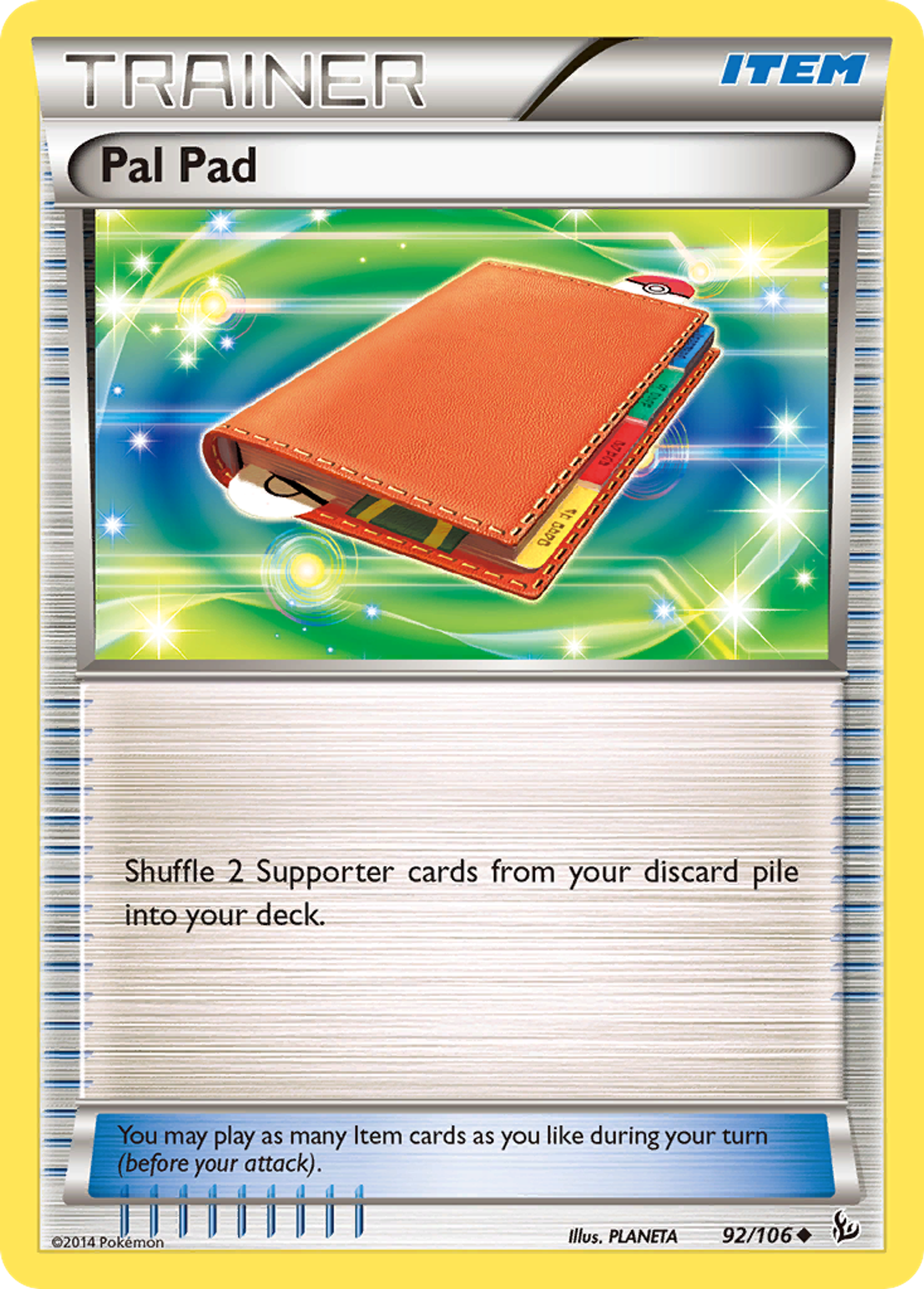 Pal Pad — XY - Flashfire — Pokemon