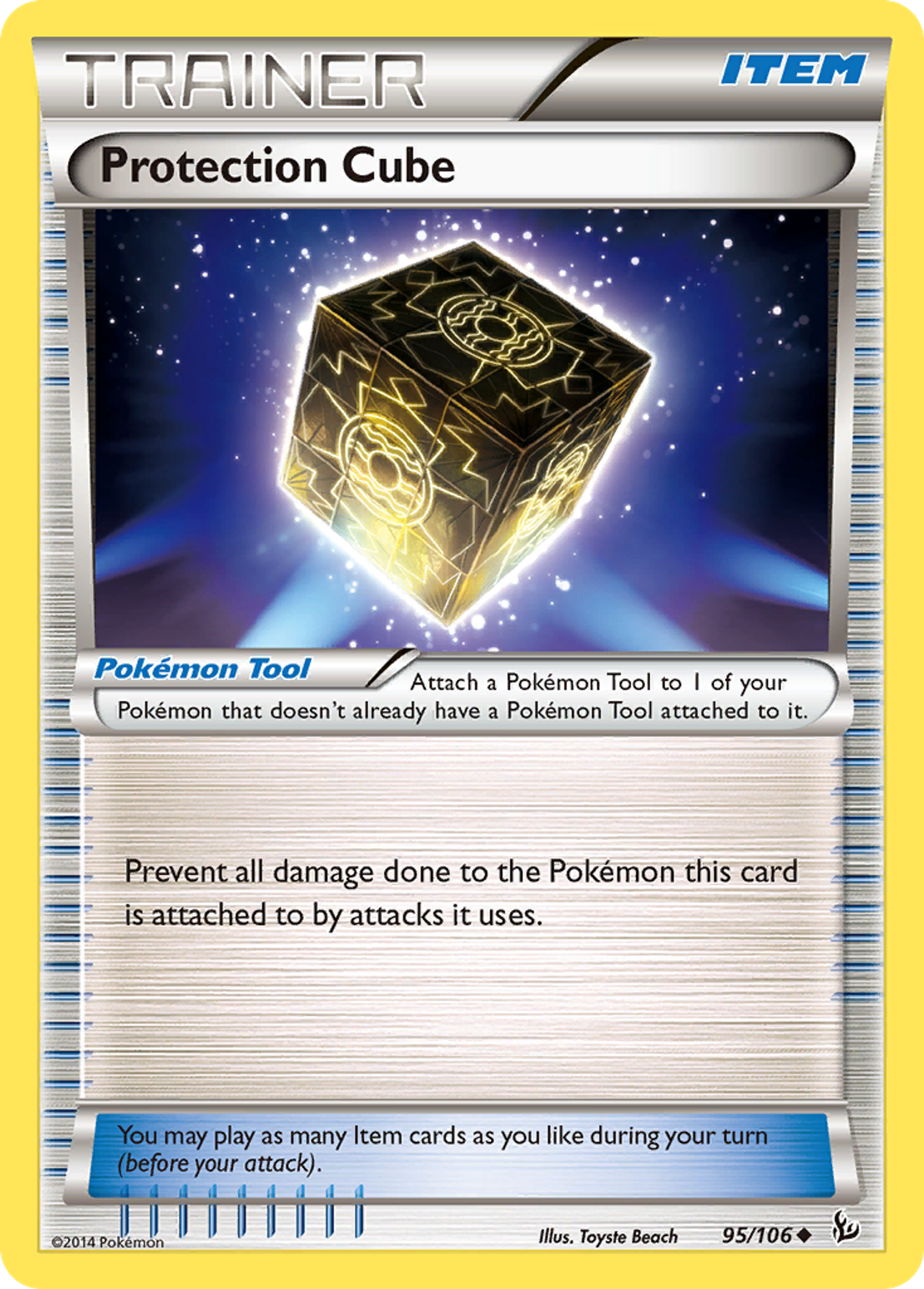 Protection Cube — XY - Flashfire — Pokemon