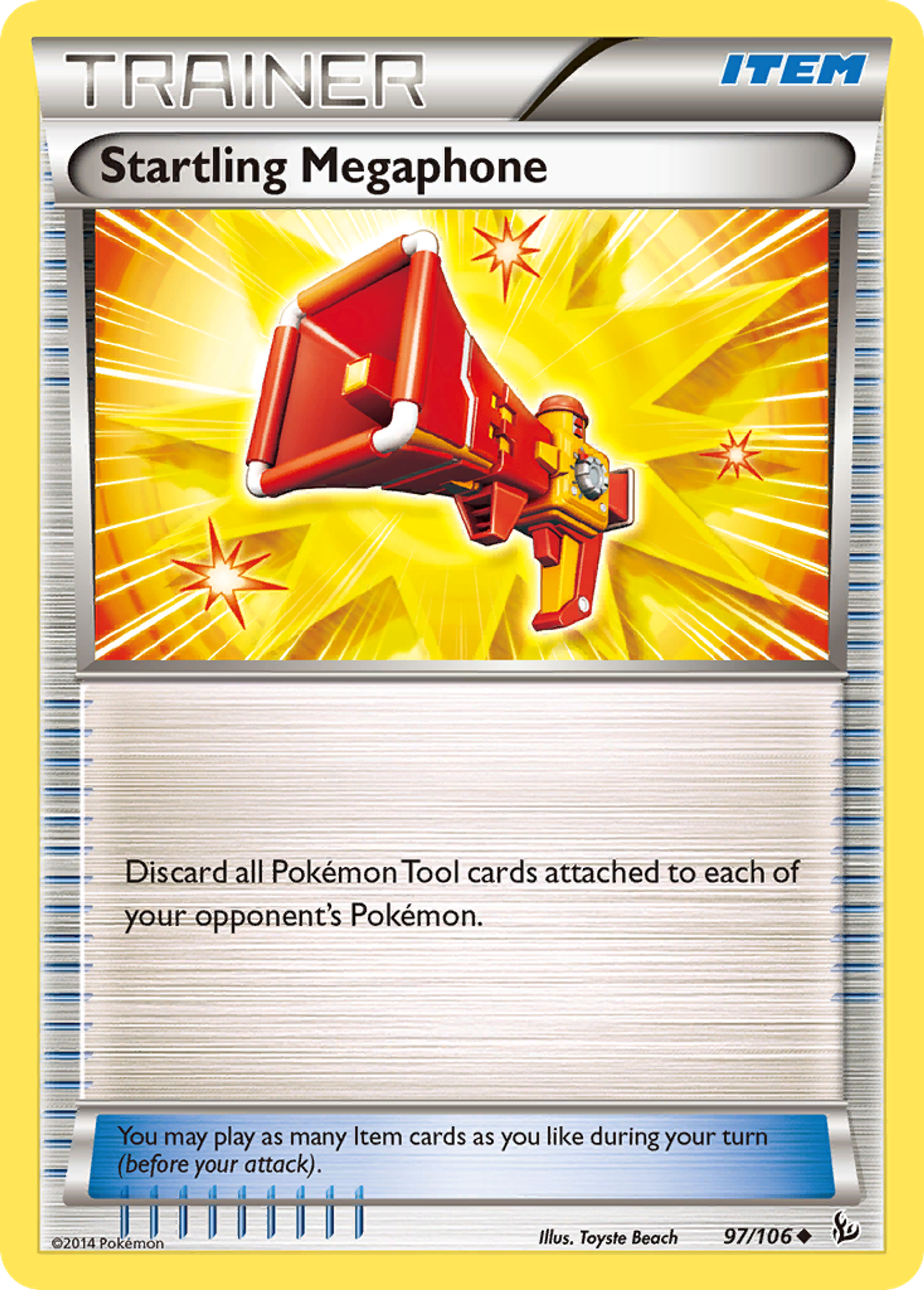 Startling Megaphone — XY - Flashfire — Pokemon