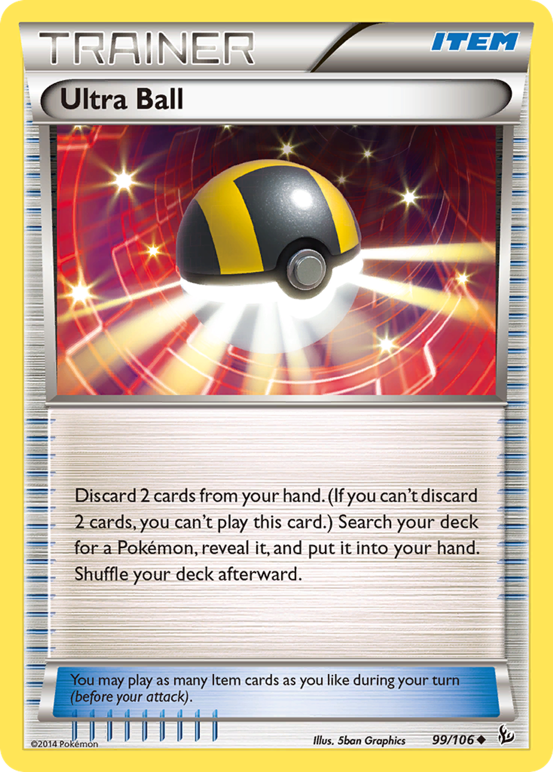 Ultra Ball — XY - Flashfire — Pokemon