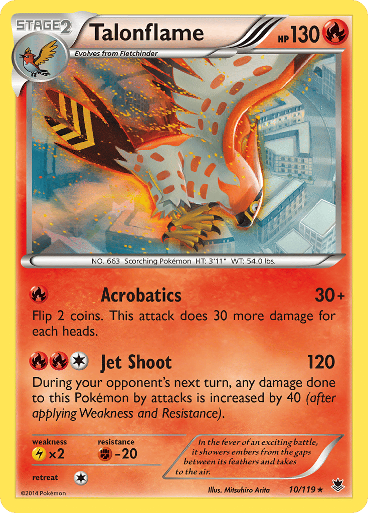 Talonflame — XY - Phantom Forces — Pokemon