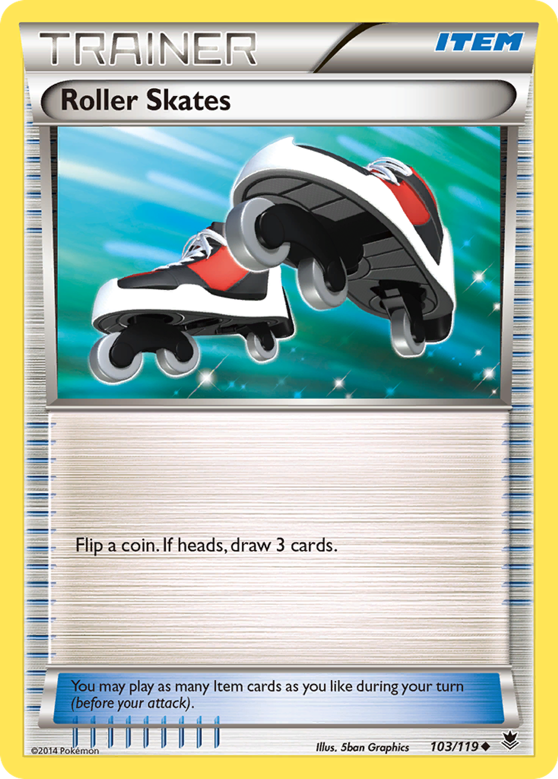 Roller Skates — XY - Phantom Forces — Pokemon