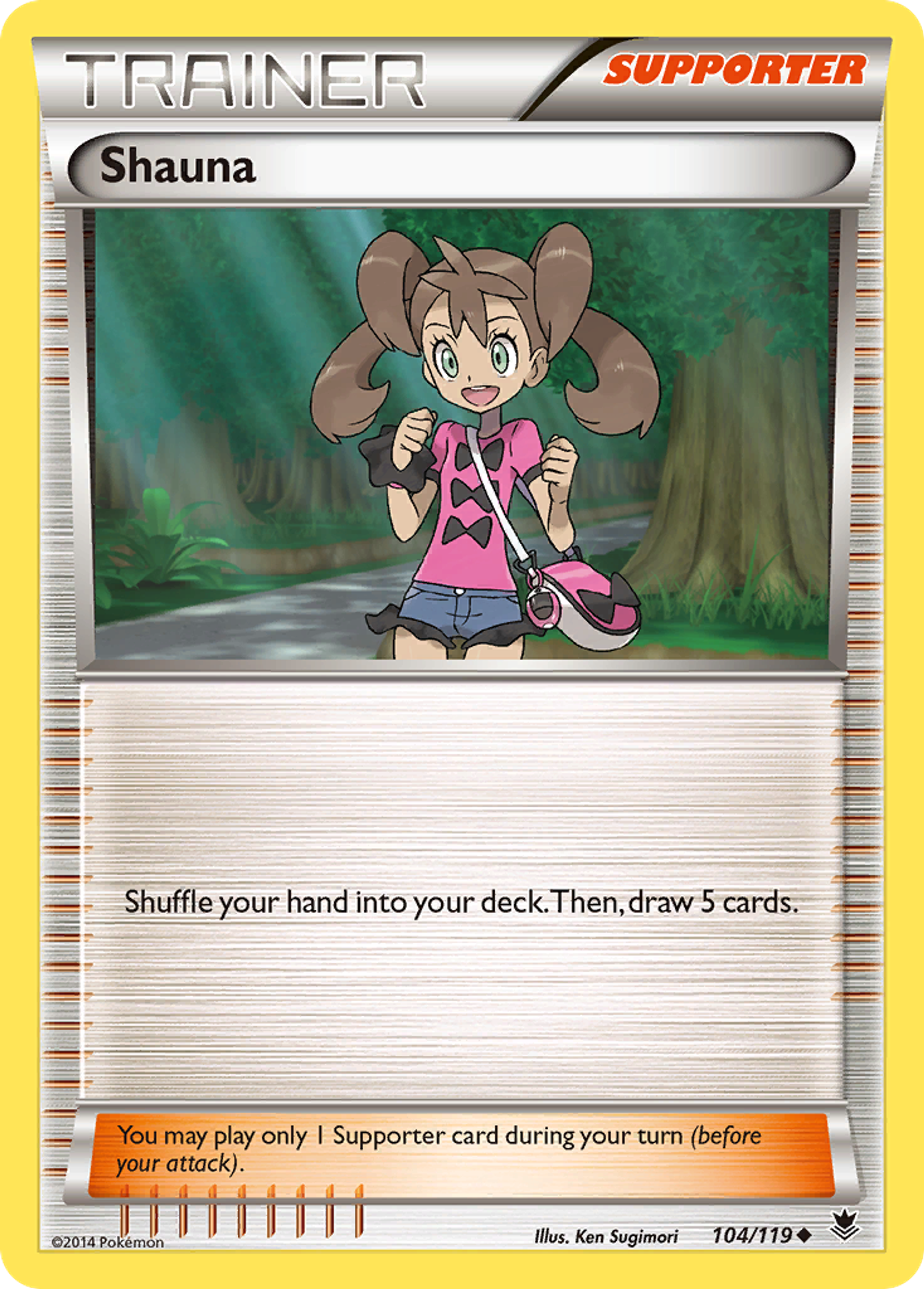 Shauna — XY - Phantom Forces — Pokemon