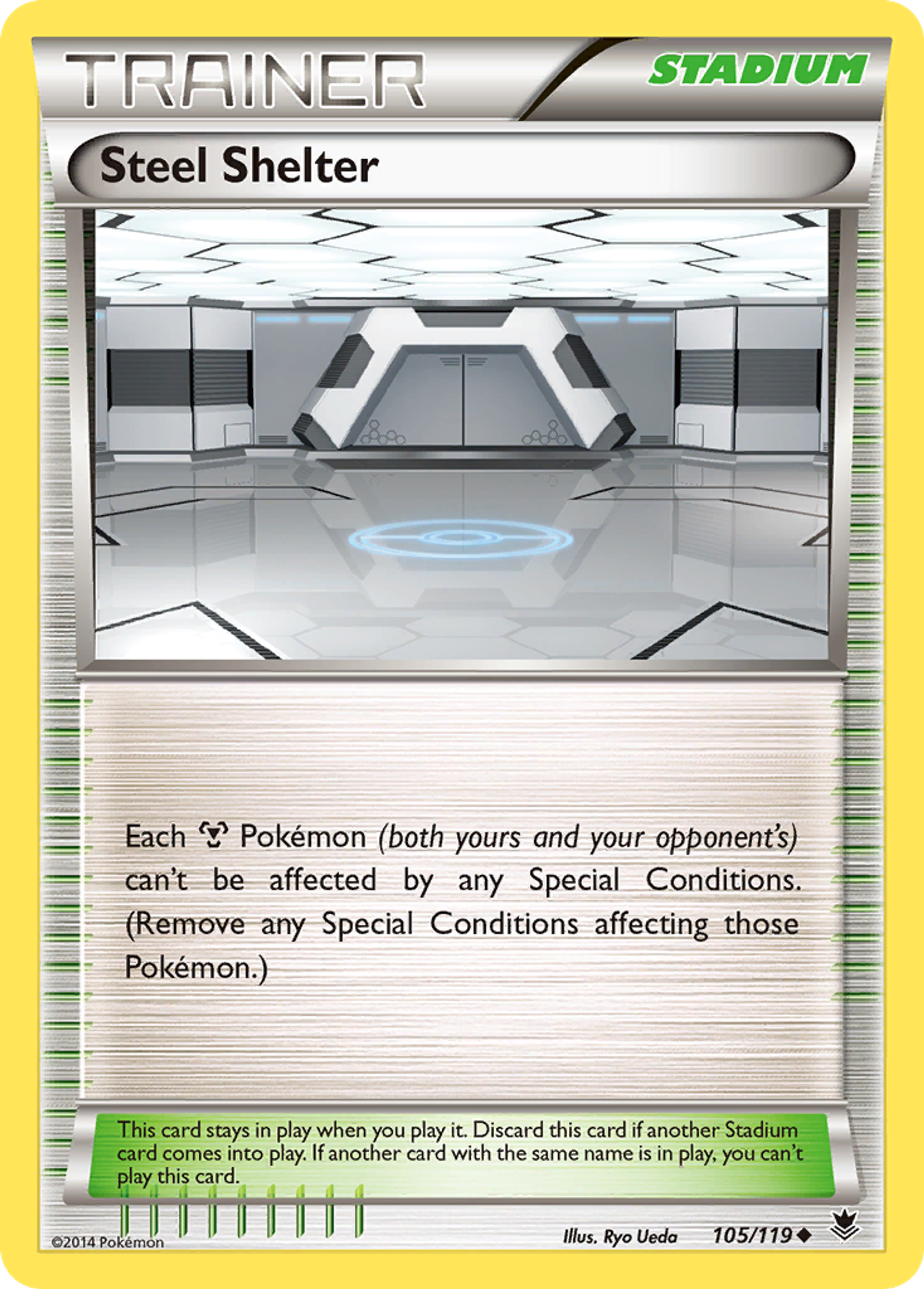 Steel Shelter — XY - Phantom Forces — Pokemon